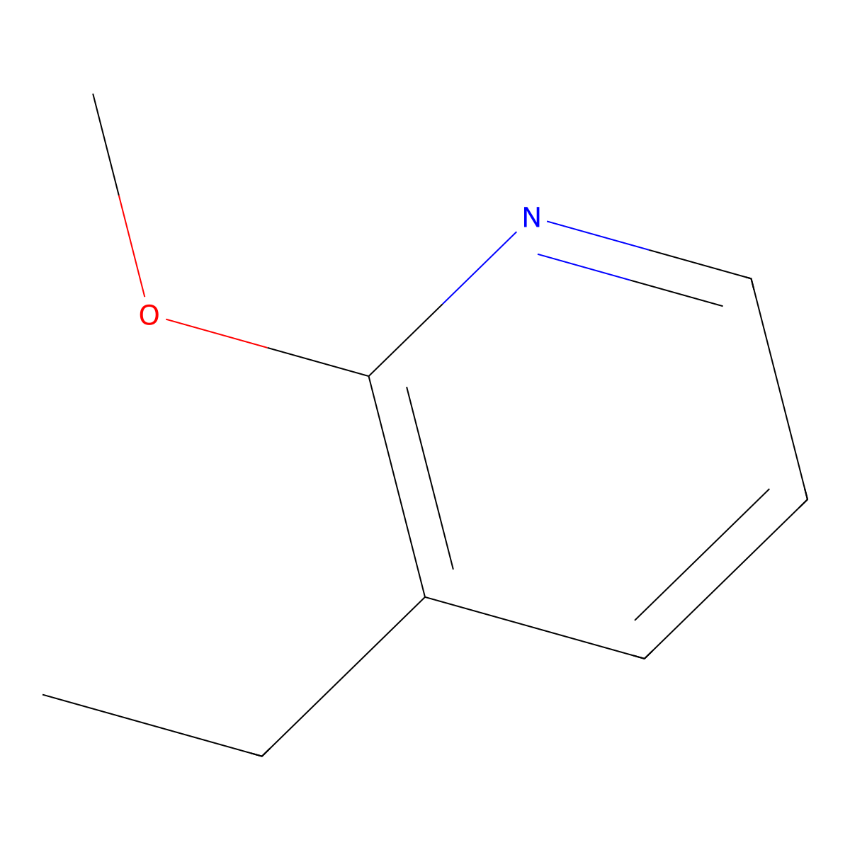 3-Ethyl-2-methoxypyridine molecular structure, CAS 2222512-18-5