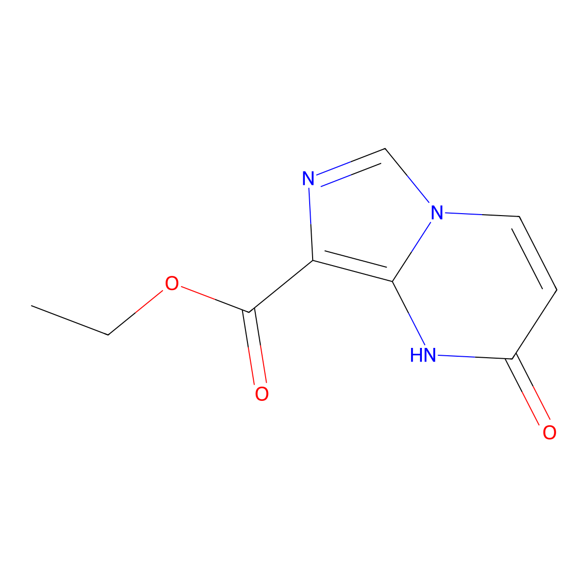Ethyl 2-Hydroxyimidazo[1,5-A]Pyrimidine-8-Carboxylate molecular structure, CAS 222292-69-5