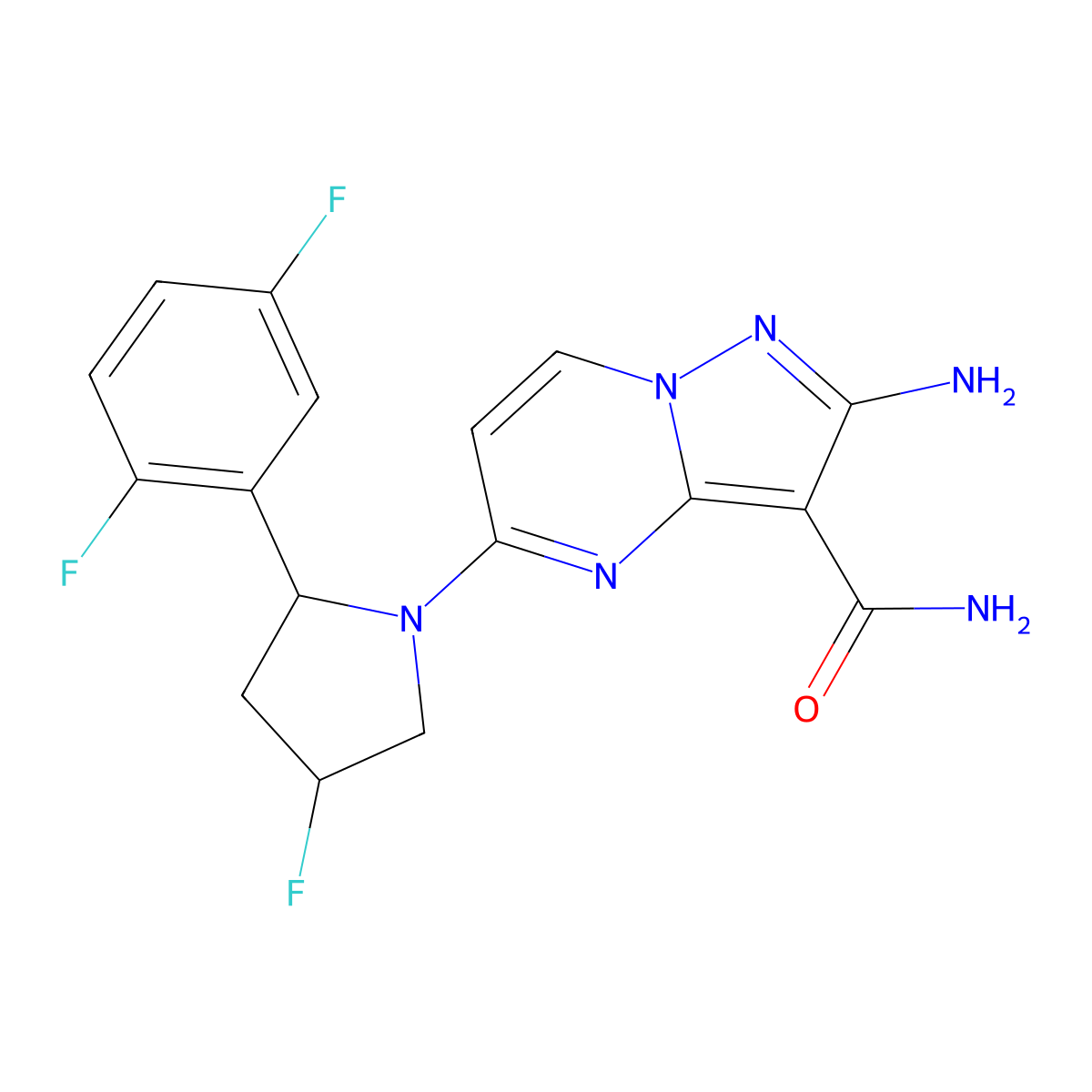 Emzeltrectinib molecular structure, CAS 2223678-97-3