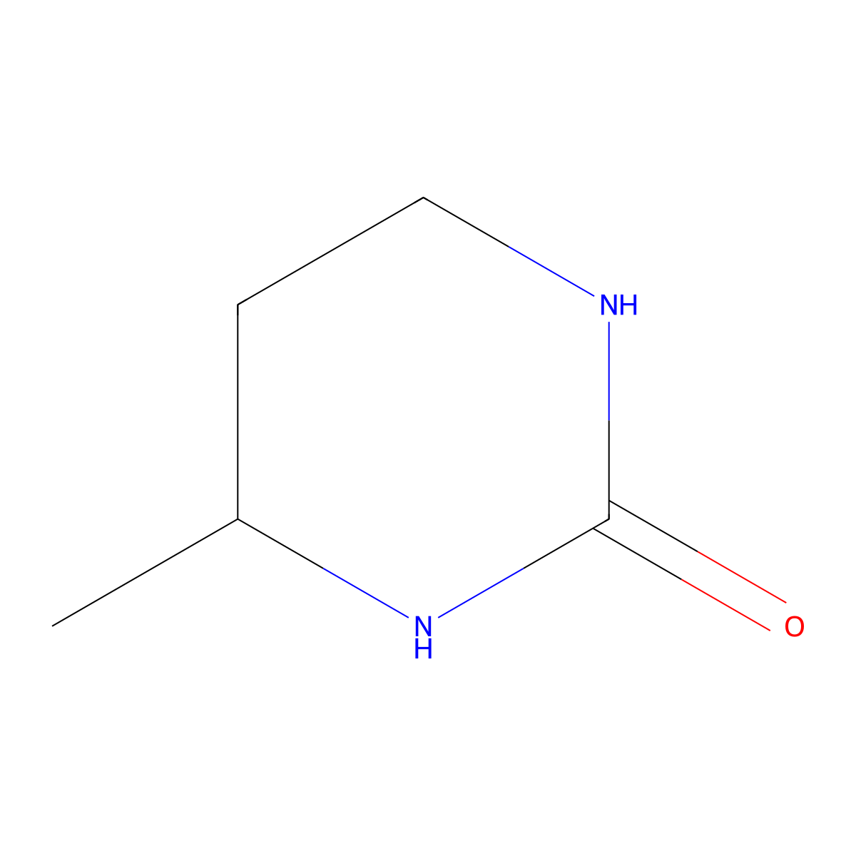 4-Methyl-1,3-diazinan-2-one molecular structure, CAS 2224-20-6