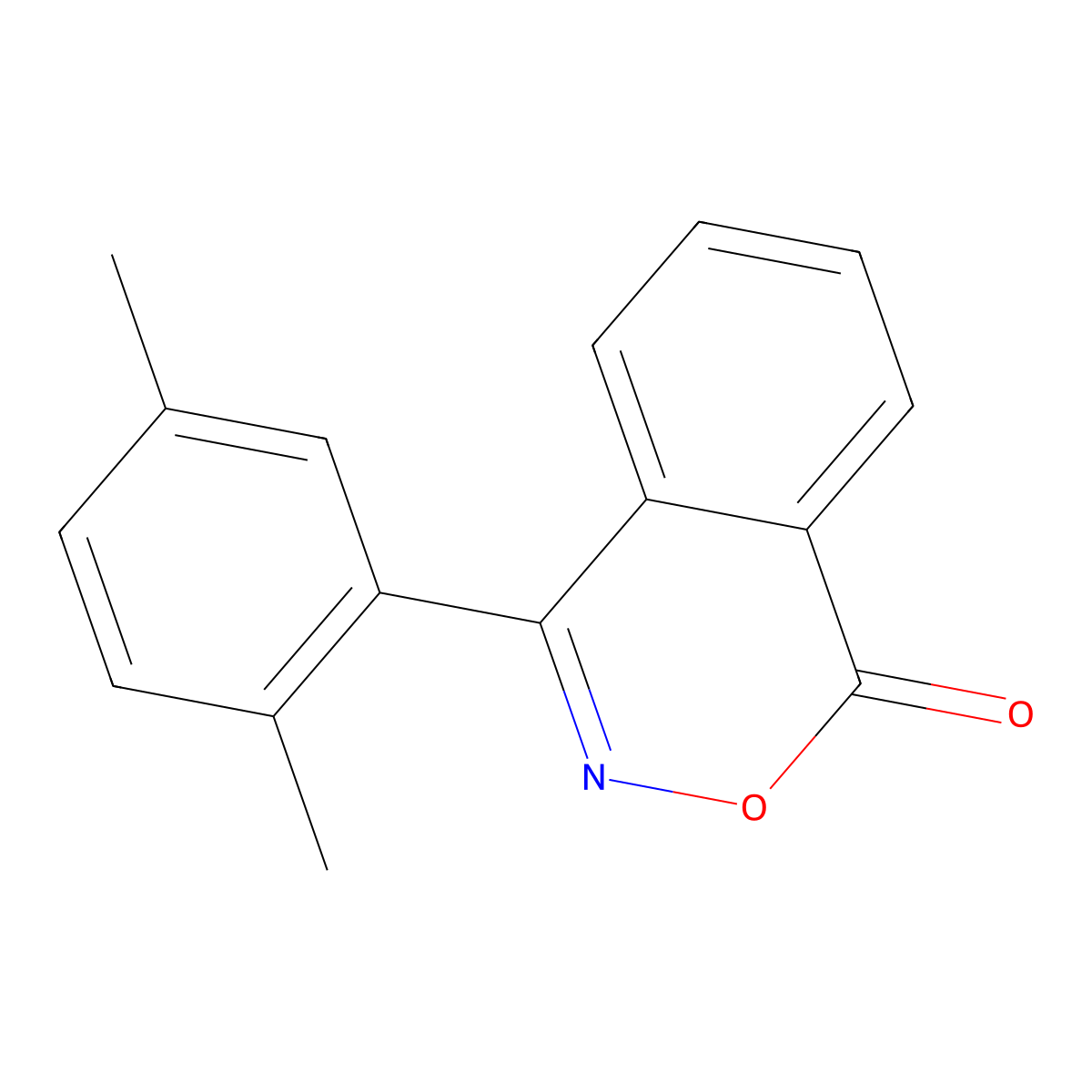 4-(2,5-Dimethylphenyl)-1H-benzo[d][1,2]oxazin-1-one molecular structure, CAS 2224-85-3