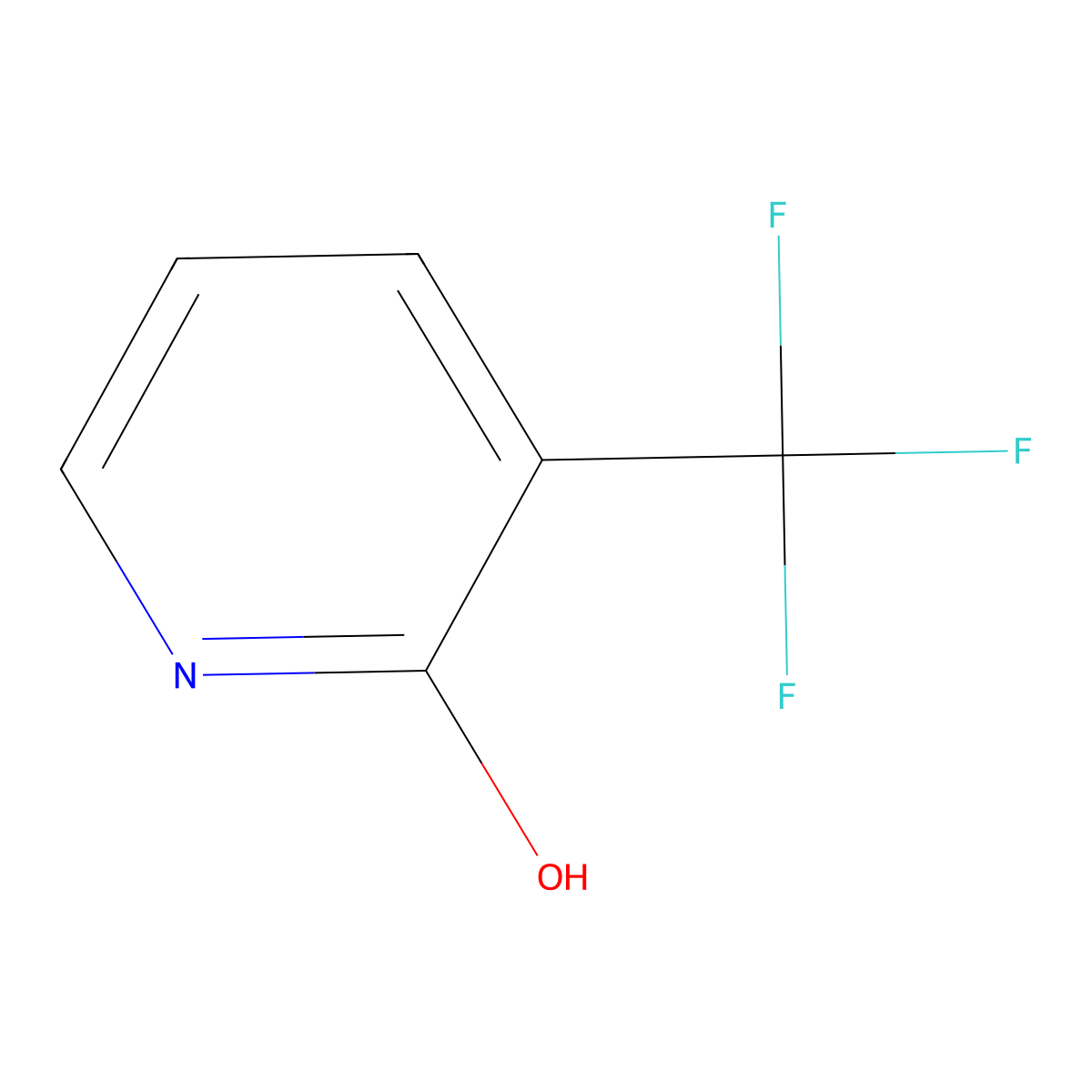 2(1H)-Pyridinone, 3-(trifluoromethyl)- molecular structure, CAS 22245-83-6