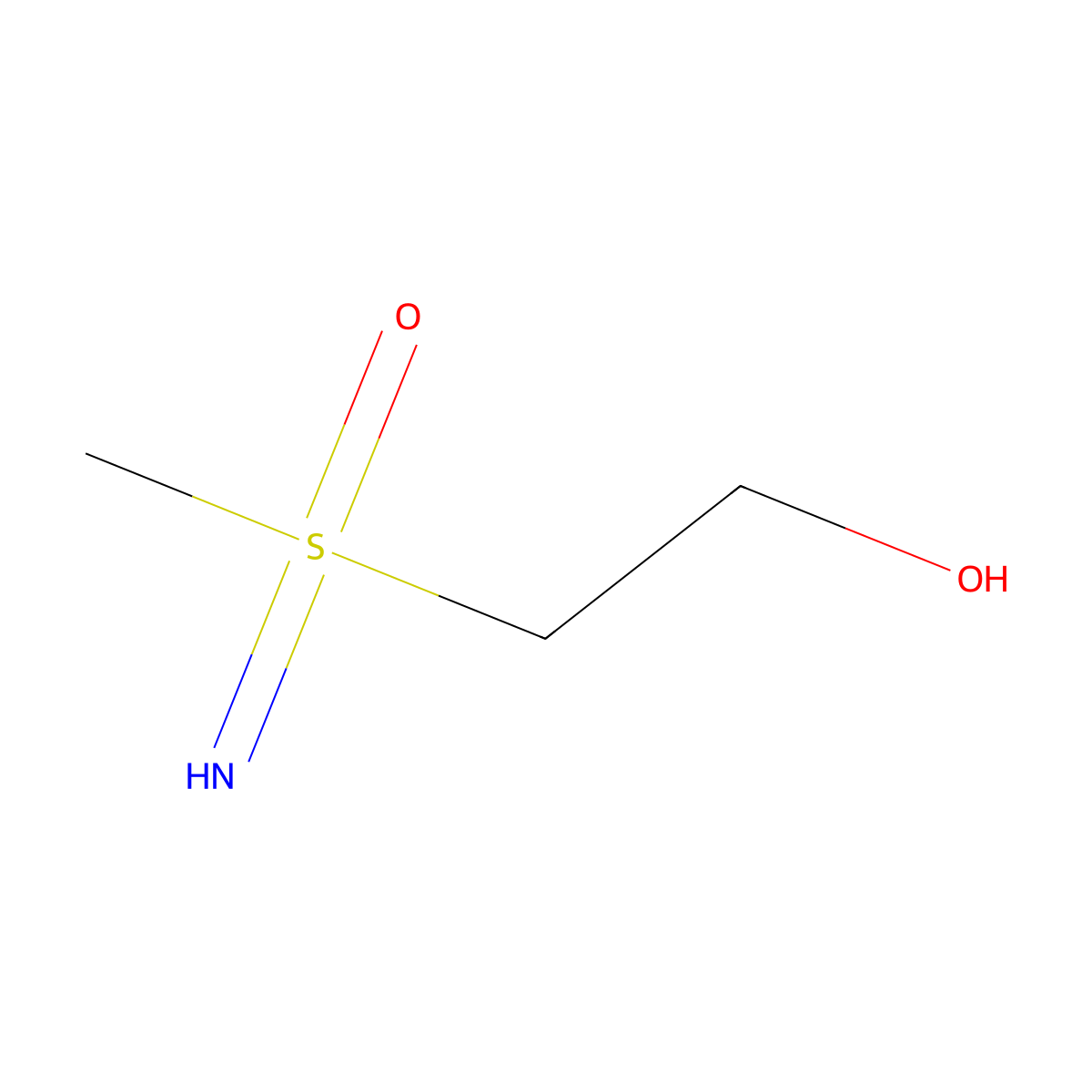 2-(S-methylsulfonimidoyl)ethanol molecular structure, CAS 2225142-34-5