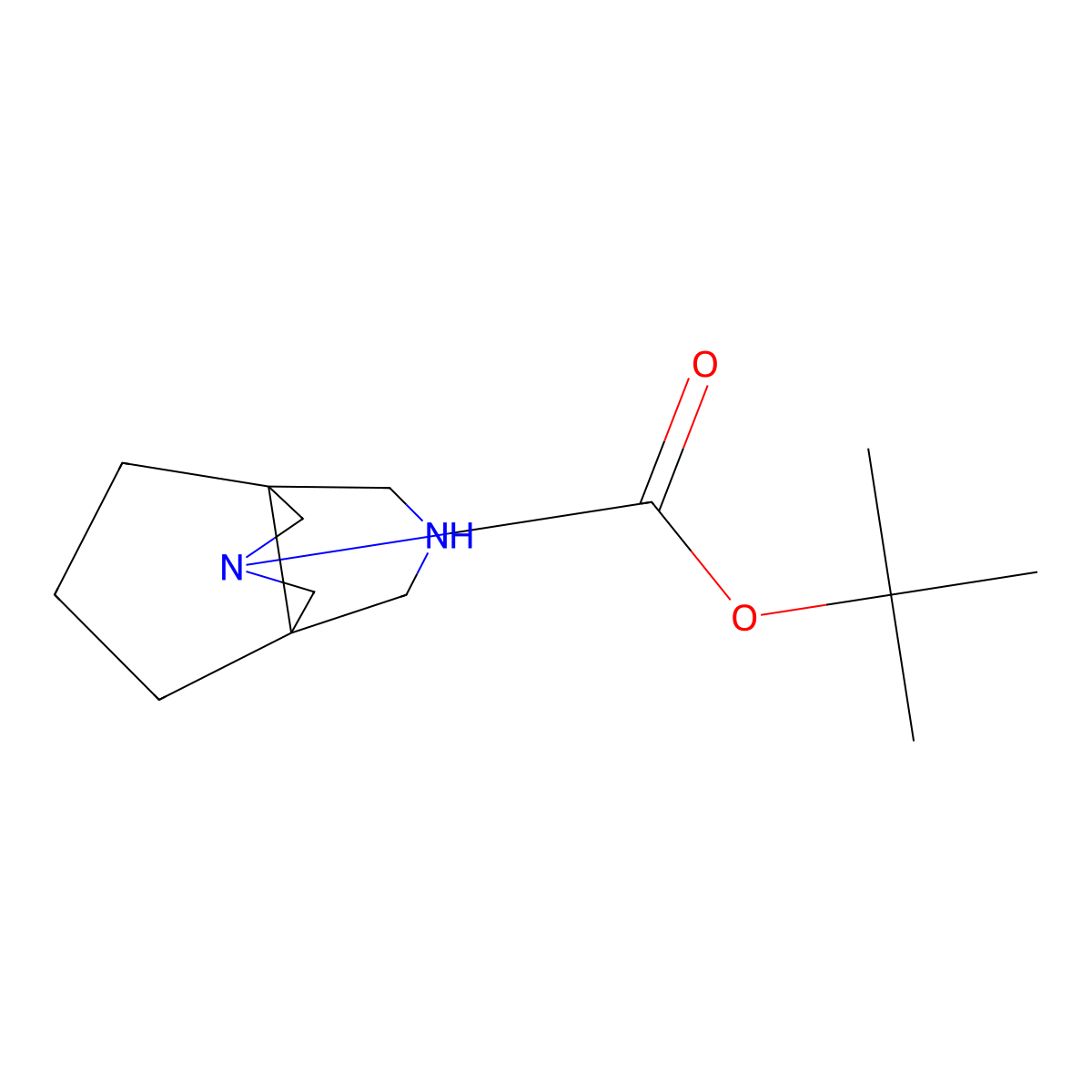 Tert-butyl 3,7-diazatricyclo[3.3.3.0,1,5]undecane-3-carboxylate molecular structure, CAS 2225144-72-7