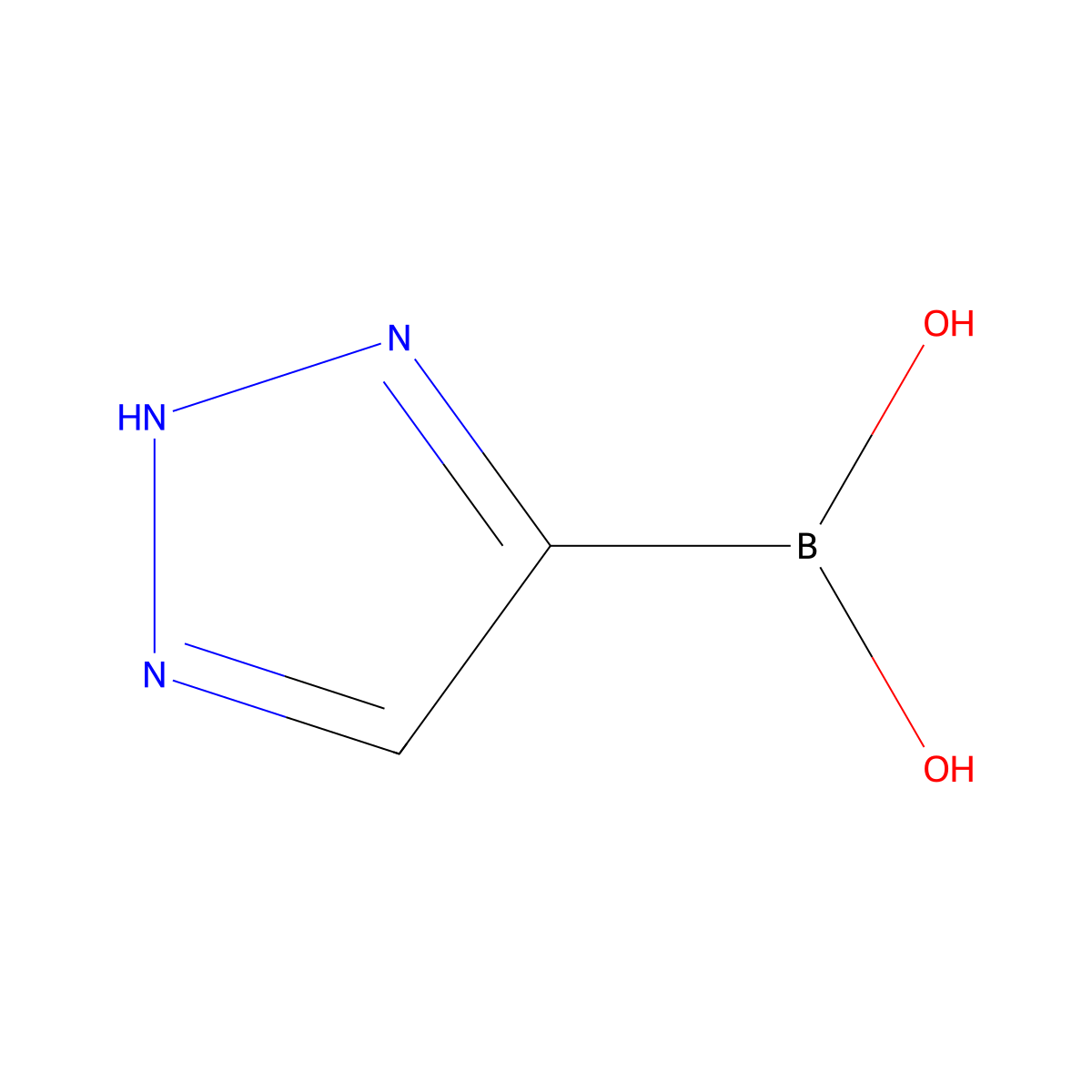 (1H-1,2,3-Triazol-4-yl)boronic acid molecular structure, CAS 2225172-22-3