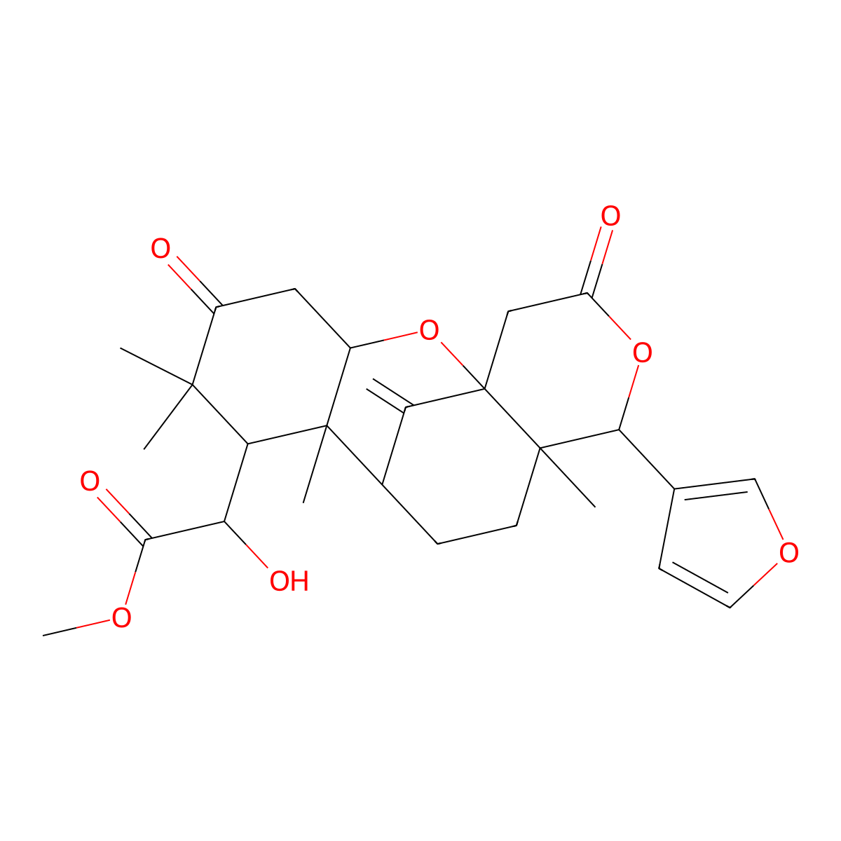 Methyl 6-hydroxyangolensate molecular structure, CAS 22255-07-8
