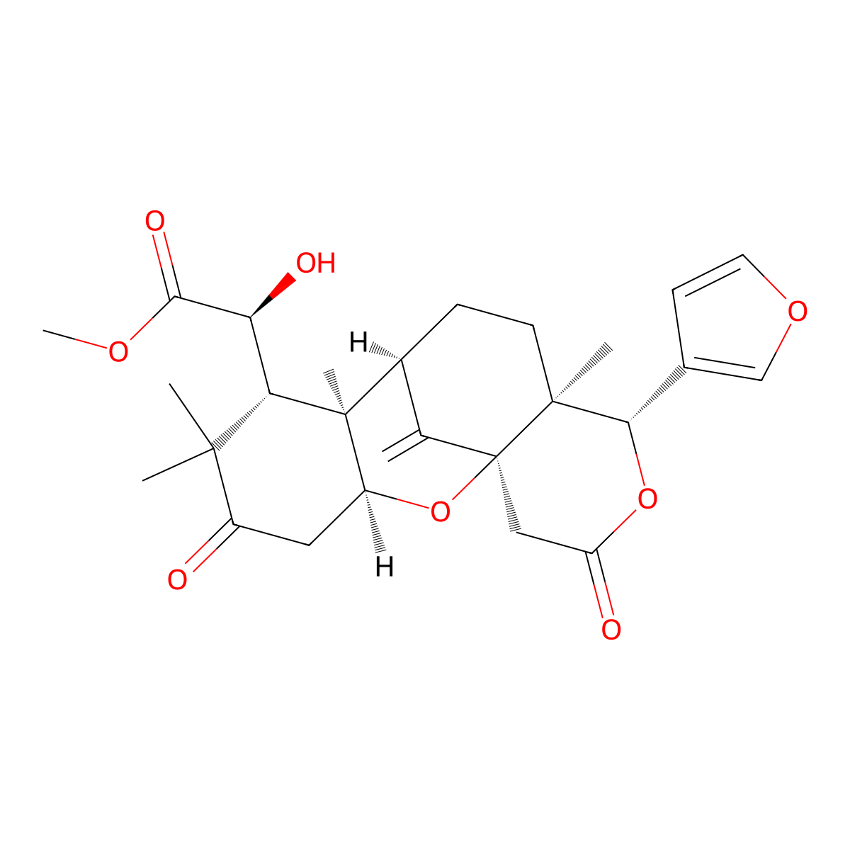 Methyl 6-hydroxyangolensate molecular structure, CAS 22255-07-8