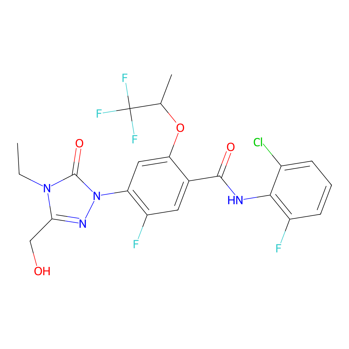 Orludodstat molecular structure, CAS 2225819-06-5