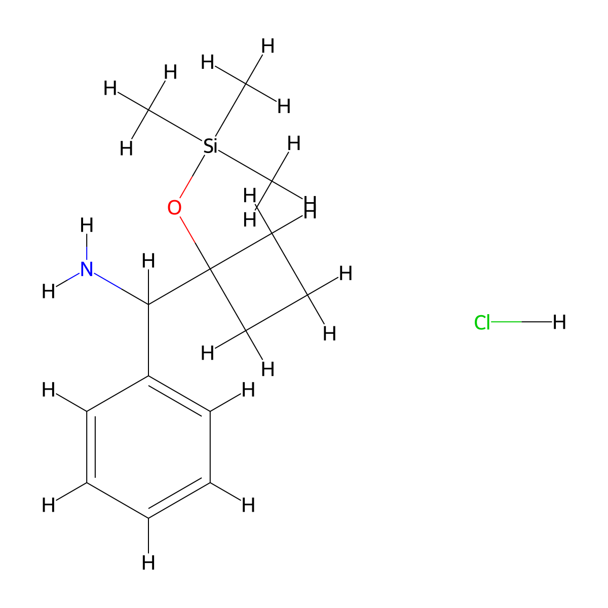 Phenyl(1-((trimethylsilyl)oxy)cyclobutyl)methanamine hcl molecular structure, CAS 2225879-44-5