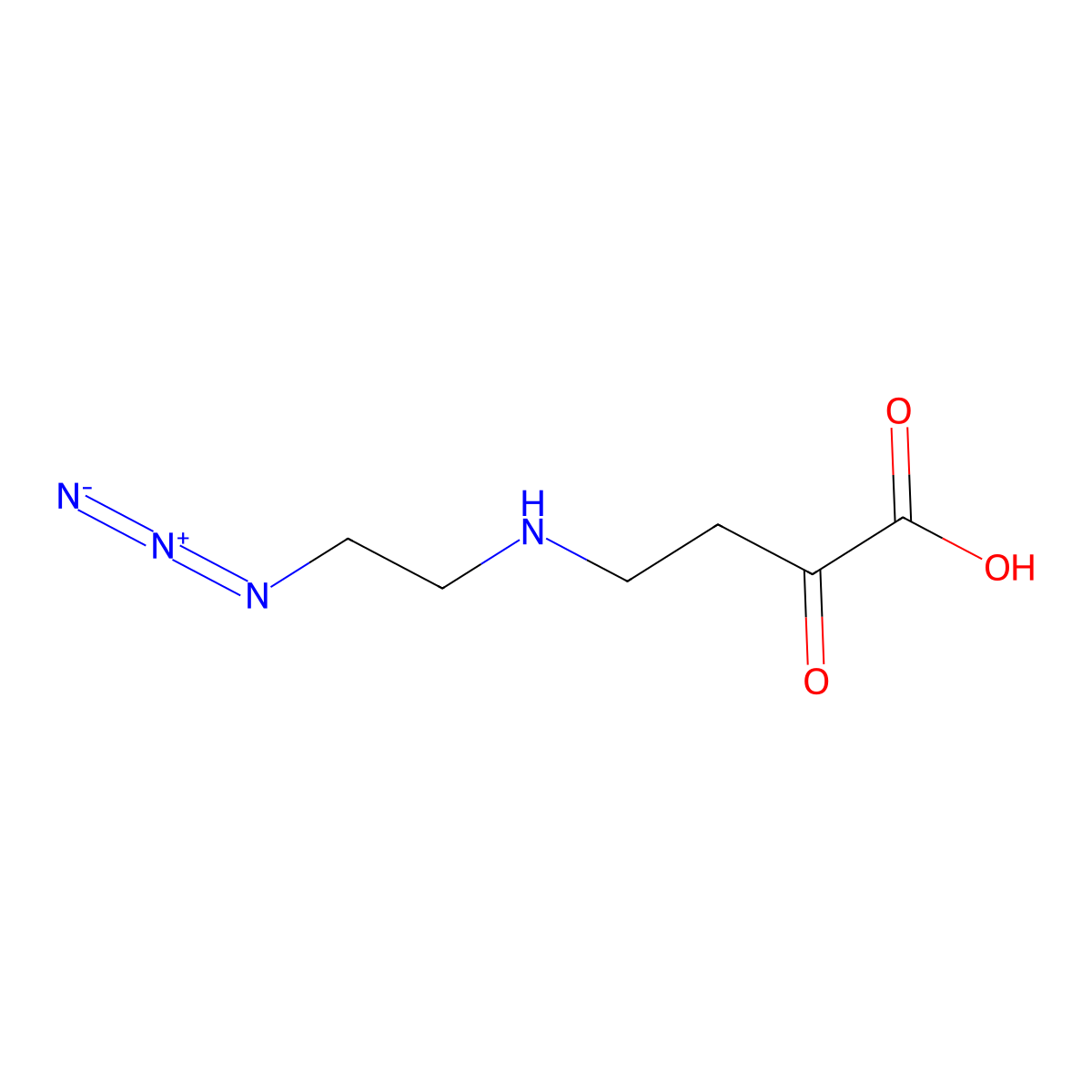 N3-EDA-Suc-OH molecular structure, CAS 2225891-73-4