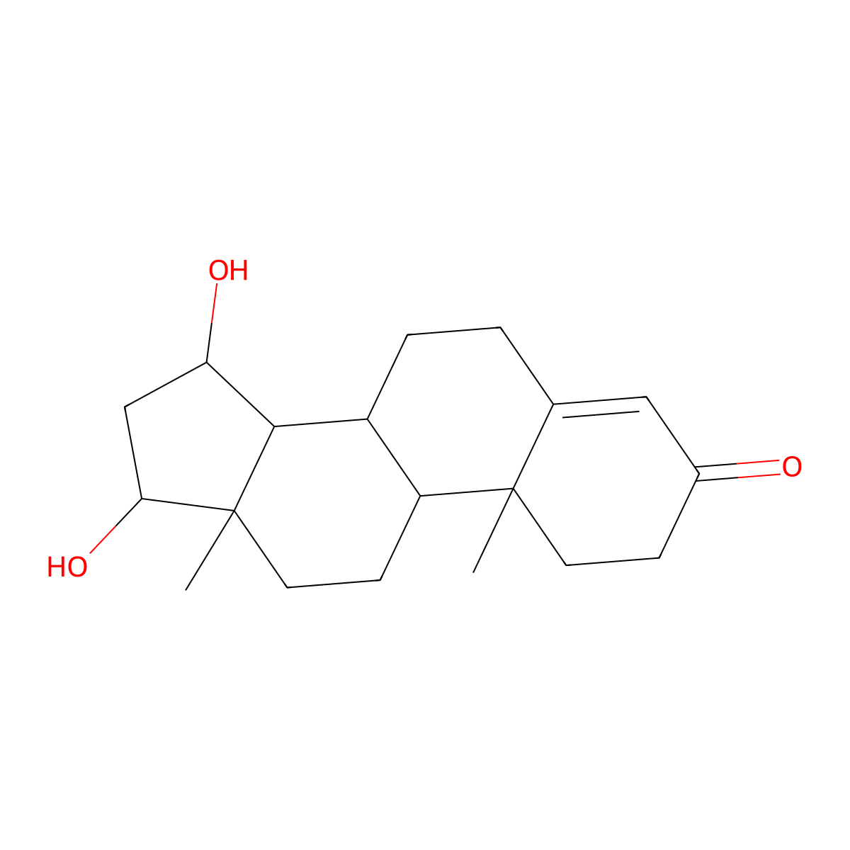 15alpha-Hydroxytestosterone molecular structure, CAS 2226-70-2