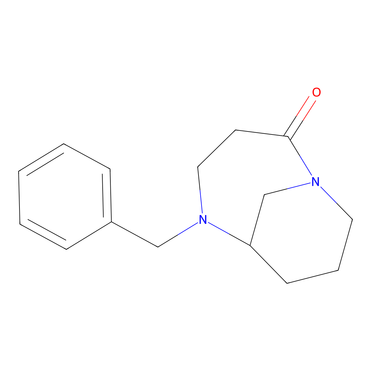 5-Benzyl-1,5-diazabicyclo[4.3.1]decan-2-one molecular structure, CAS 2226023-33-0