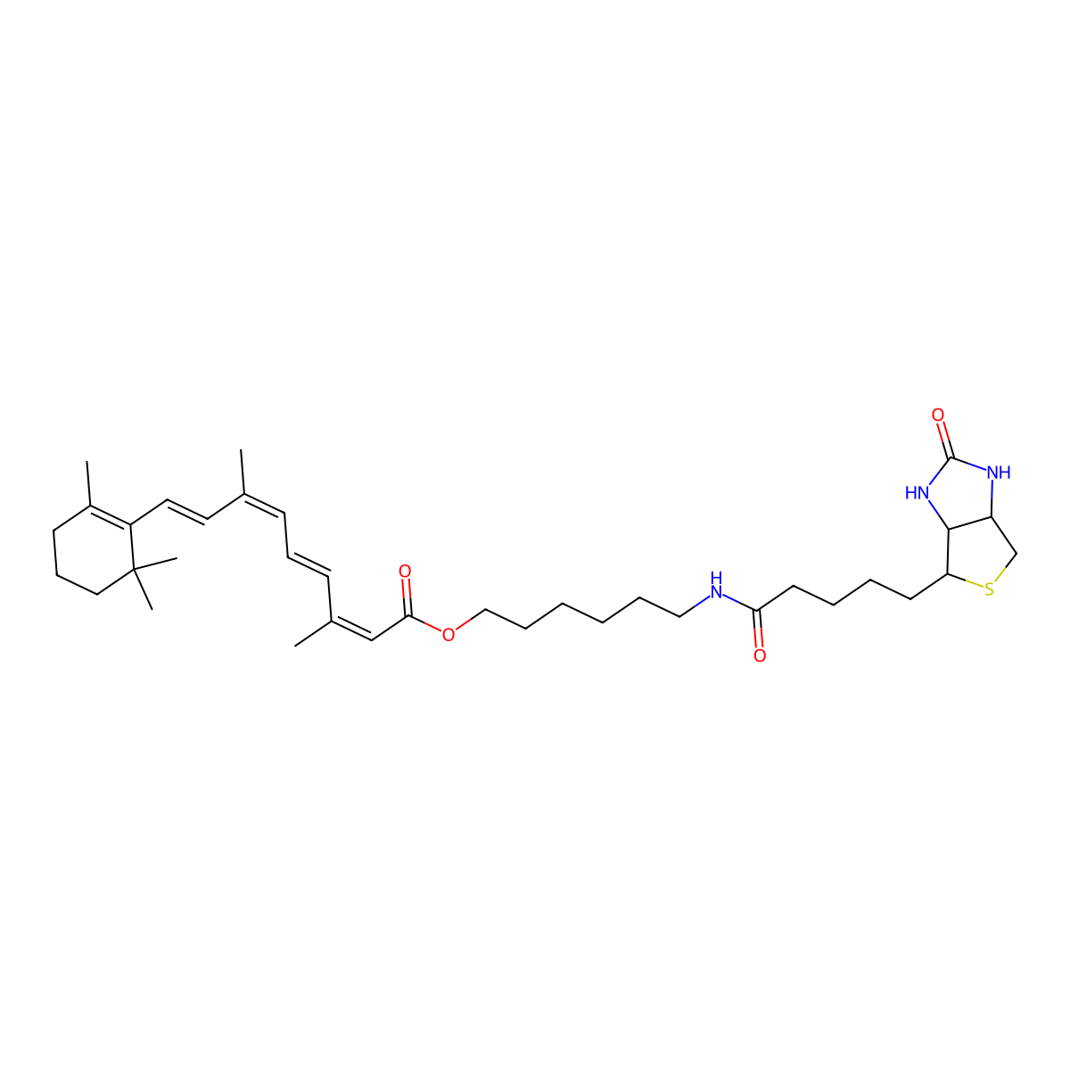 ATRA-biotin molecular structure, CAS 2226143-93-5