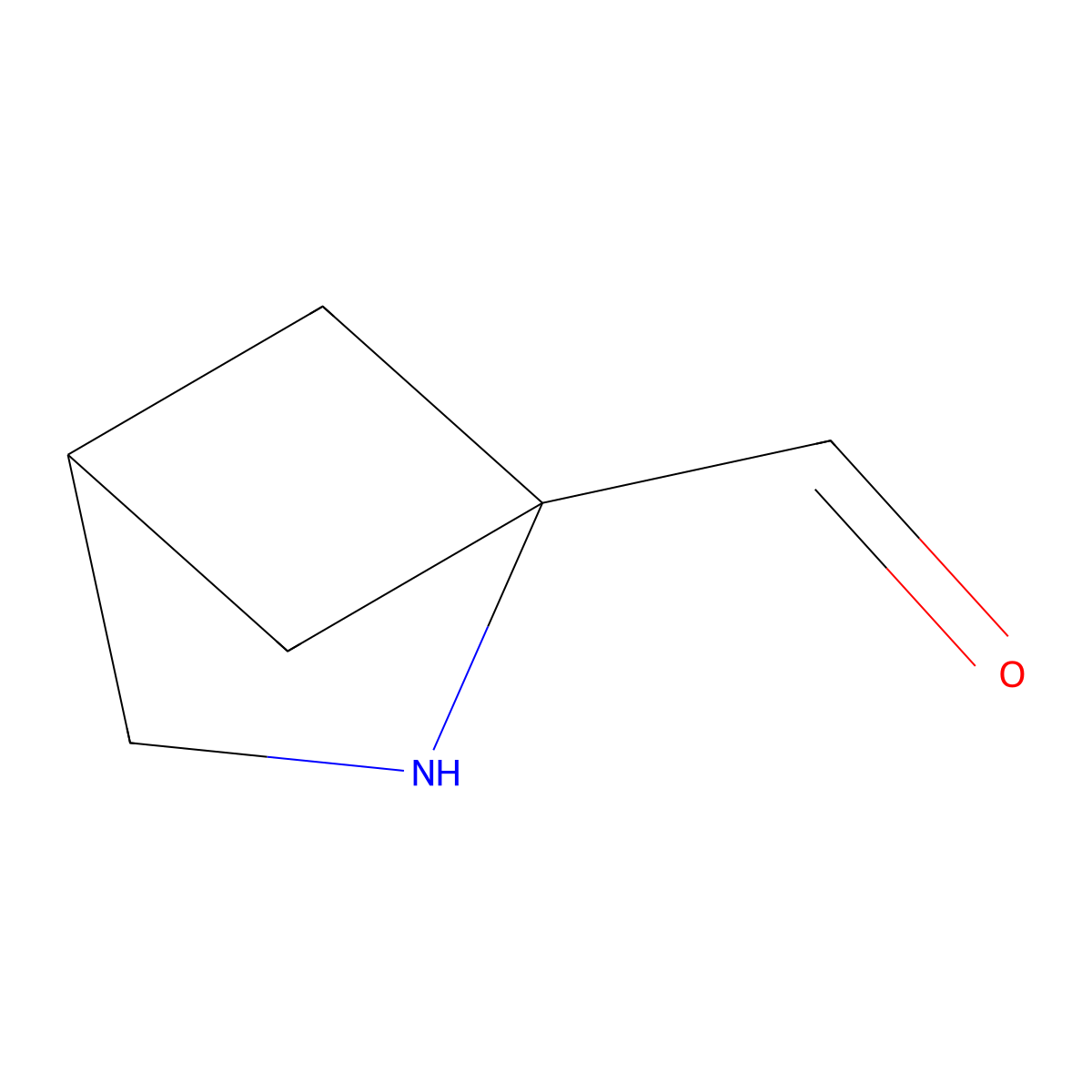 2-Azabicyclo[2.1.1]hexane-1-carbaldehyde molecular structure, CAS 2226198-48-5