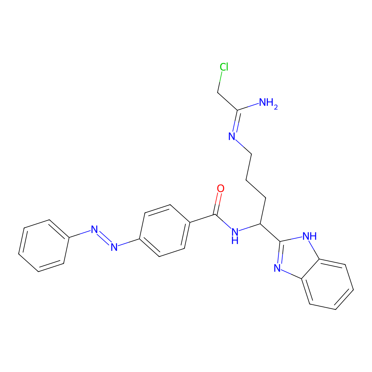 Photoswitchable PAD inhibitor molecular structure, CAS 2226393-62-8