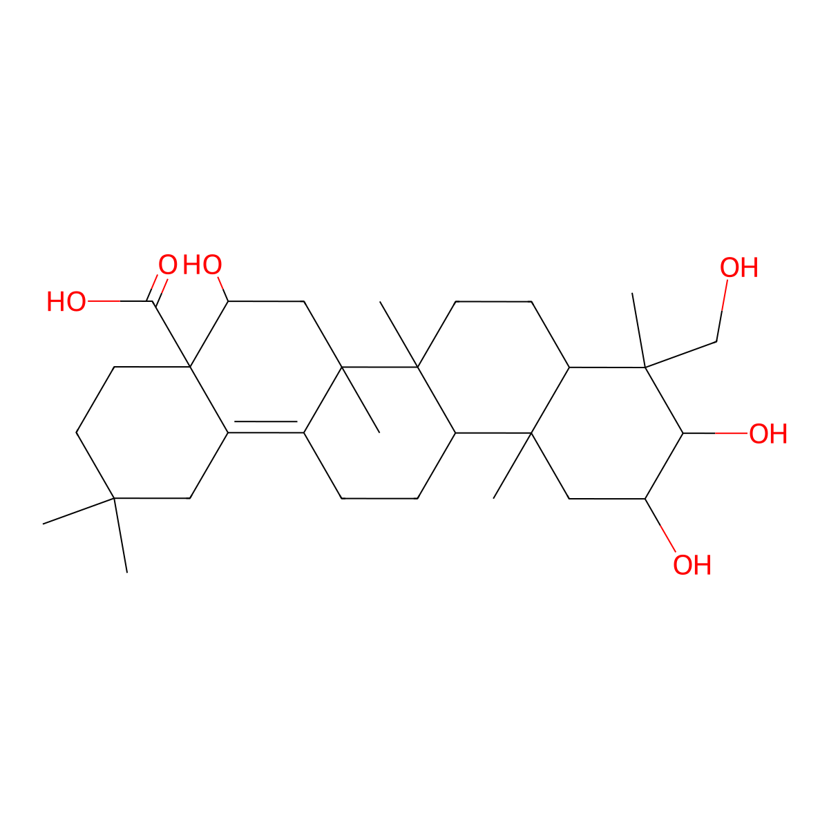 Virgaureagenin F molecular structure, CAS 2226630-77-7