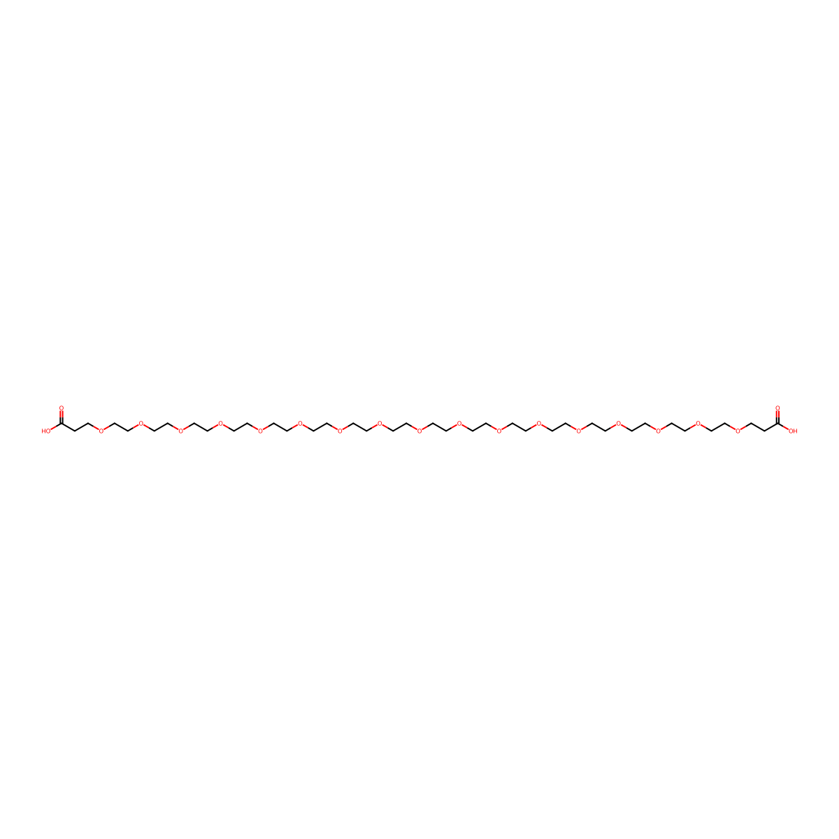 Bis-PEG17-acid molecular structure, CAS 2226897-74-9