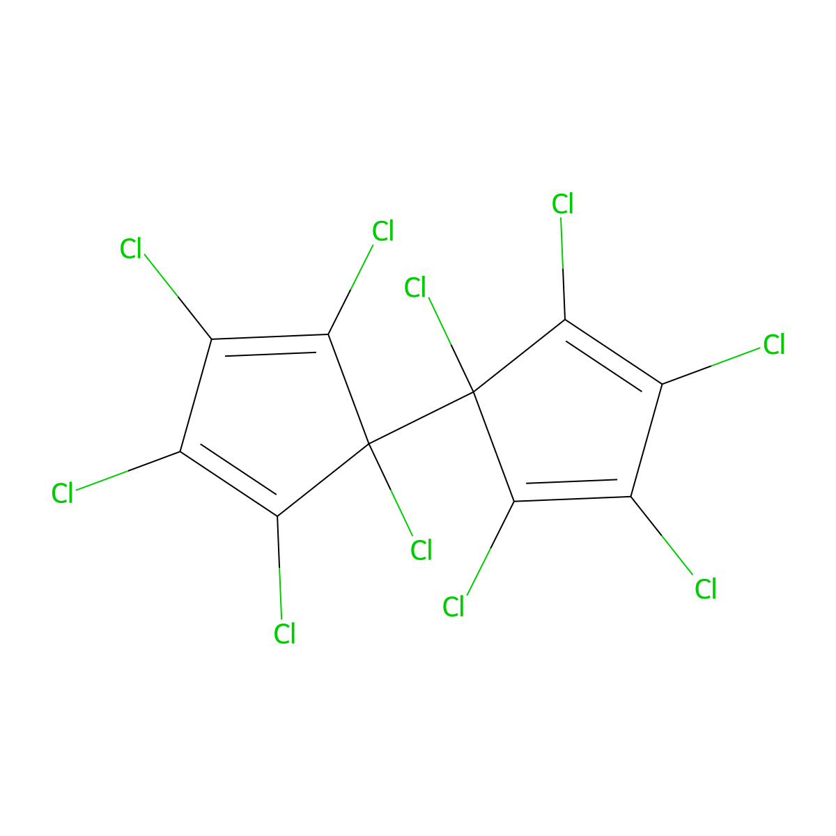 Dienochlor molecular structure, CAS 2227-17-0