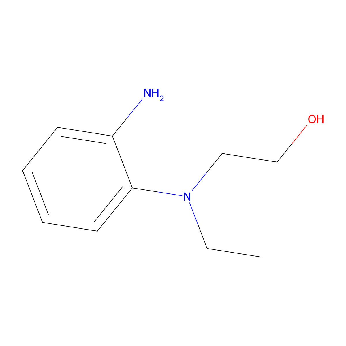 2-[2-Amino(ethyl)anilino]-1-ethanol molecular structure, CAS 22271-65-4