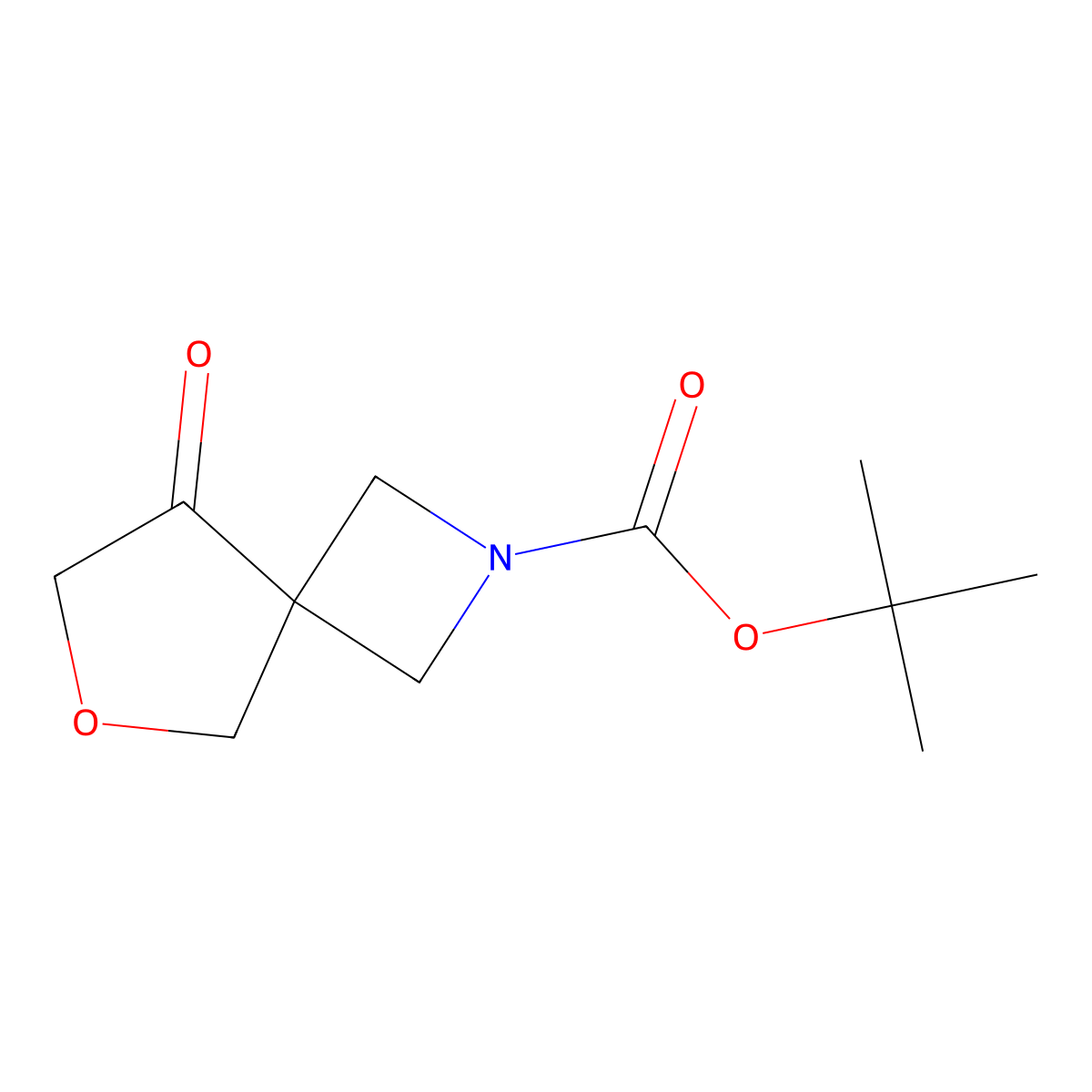 tert-Butyl 8-oxo-6-oxa-2-azaspiro[3.4]octane-2-carboxylate molecular structure, CAS 2227205-68-5