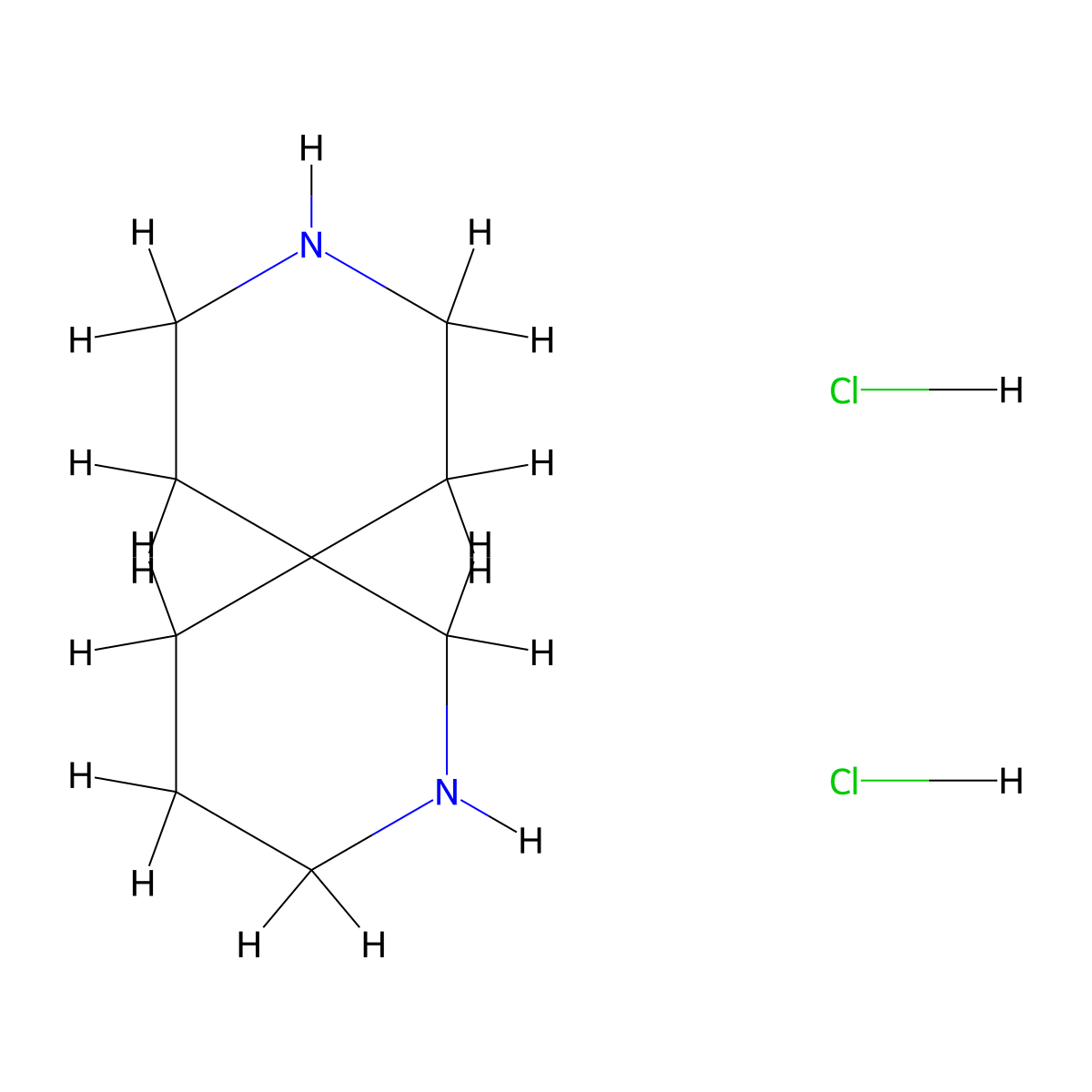 2,9-Diazaspiro[5.5]undecane dihydrochloride molecular structure, CAS 2227206-72-4