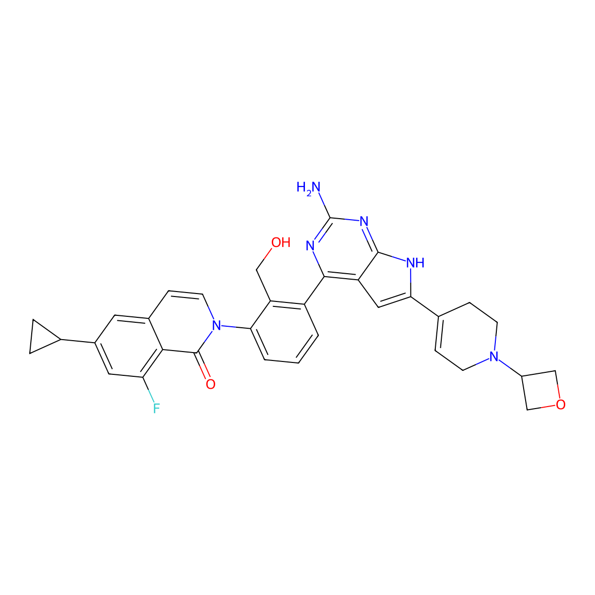 Docirbrutinib molecular structure, CAS 2227211-00-7