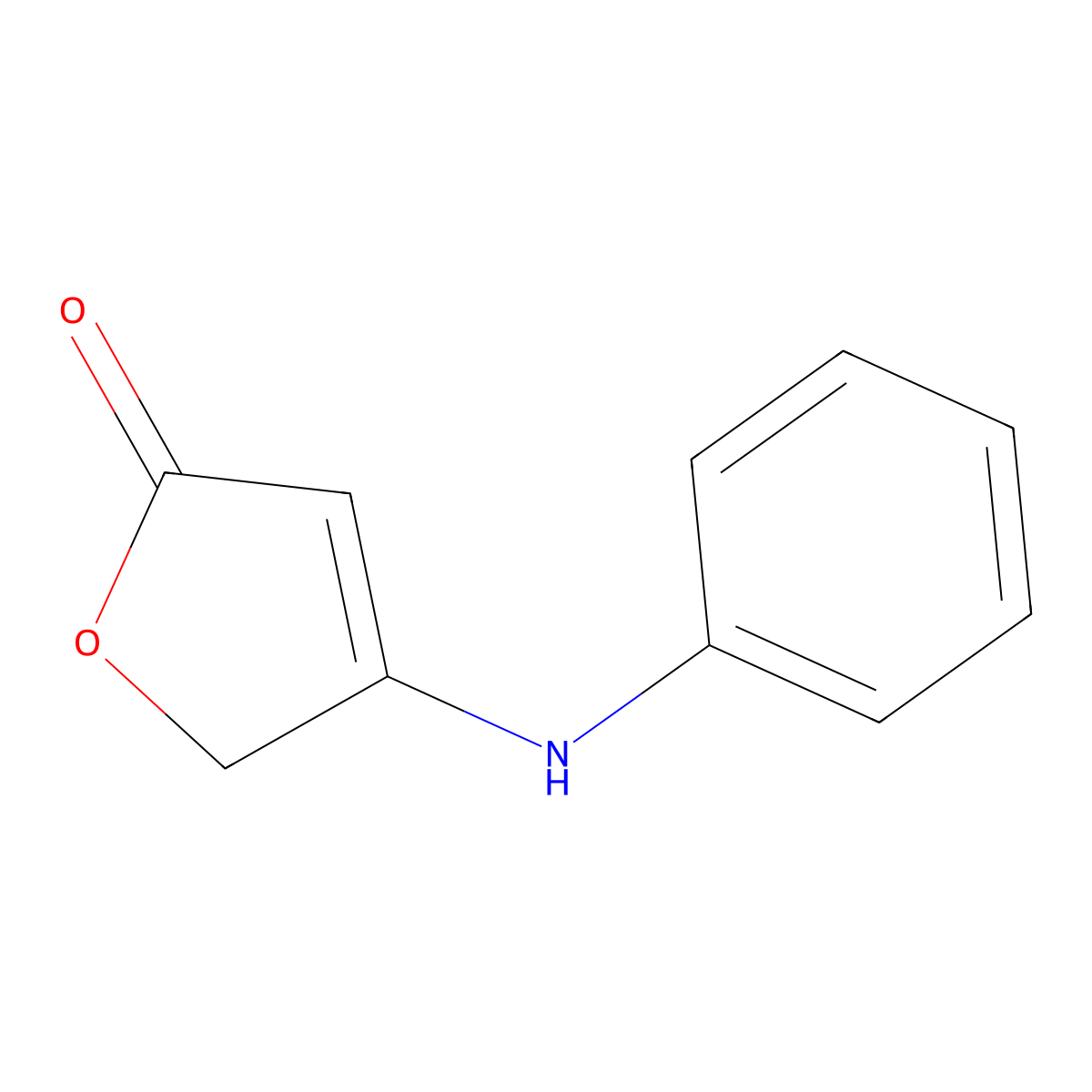 4-Anilinofuran-2(5H)-one molecular structure, CAS 22273-65-0
