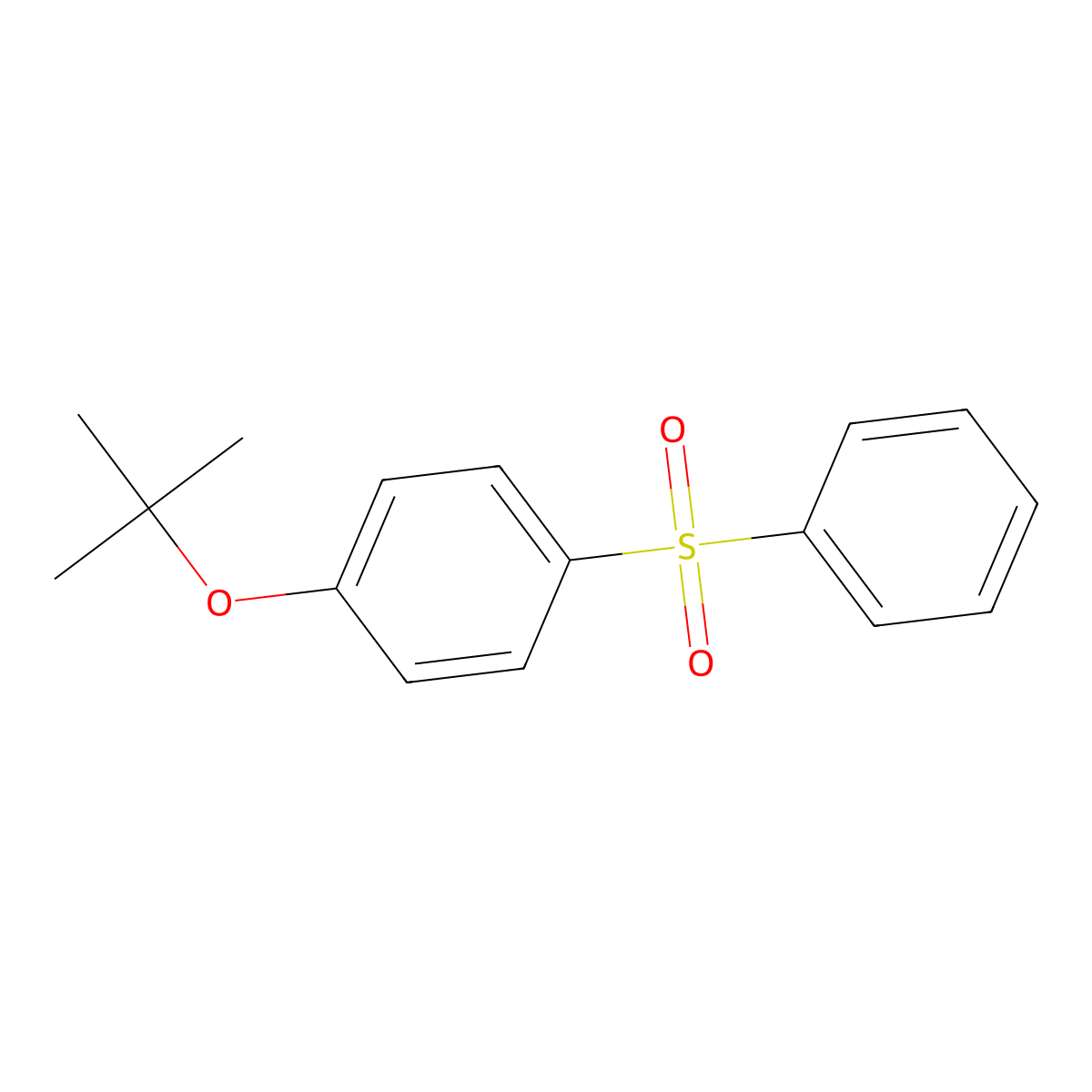 1-(Benzenesulfonyl)-4-(tert-butoxy)benzene molecular structure, CAS 2227488-63-1