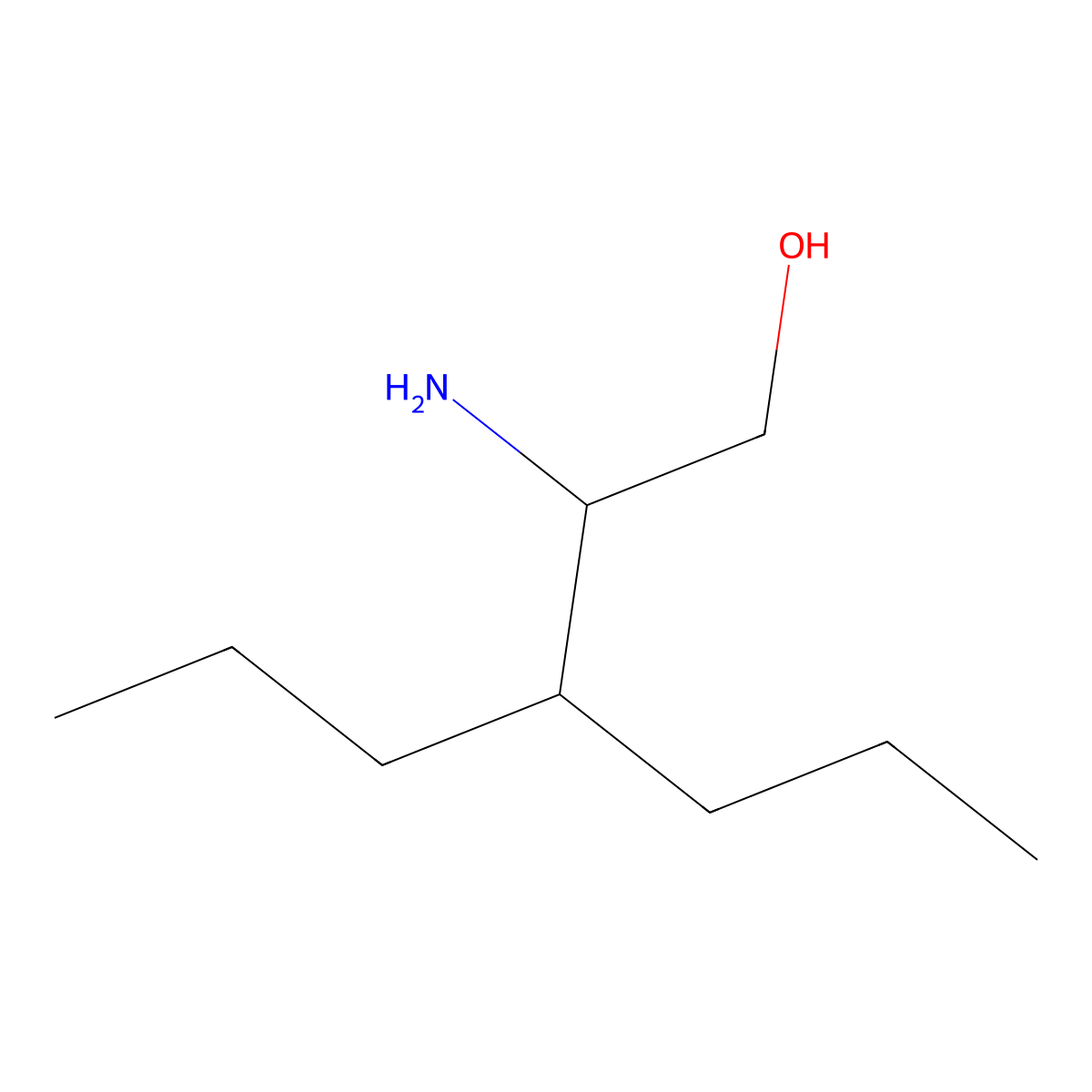 (R)-2-Amino-3-propylhexan-1-ol molecular structure, CAS 2227762-98-1