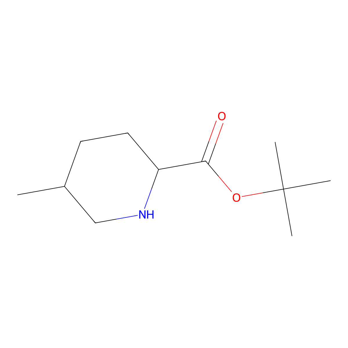 tert-butyl (2S,5R)-5-methylpiperidine-2-carboxylate molecular structure, CAS 2227809-93-8