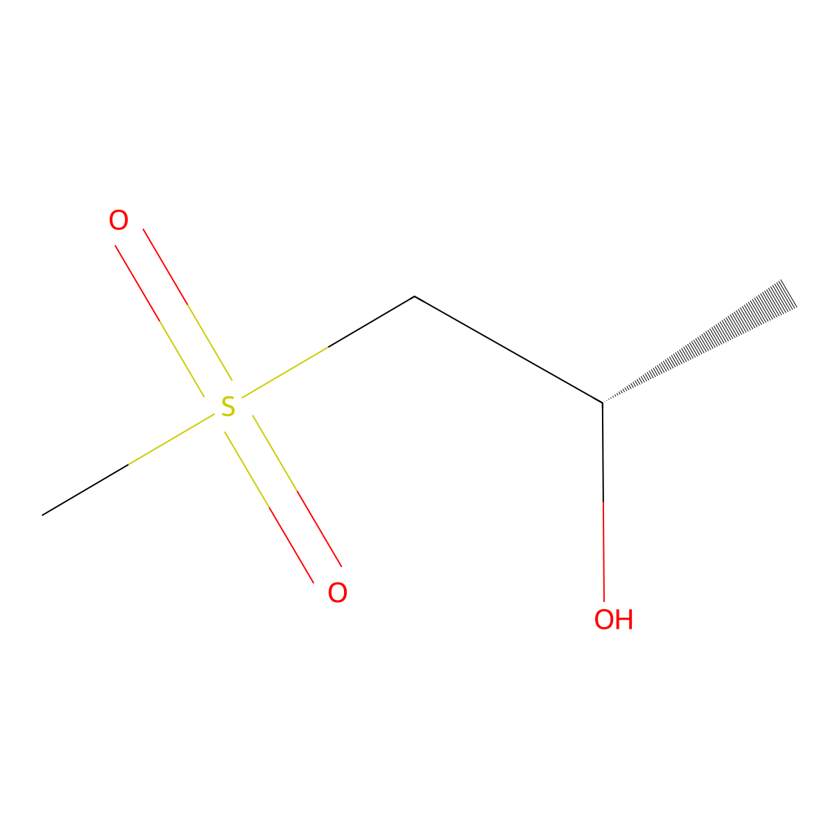(2S)-1-methanesulfonylpropan-2-ol molecular structure, CAS 2227861-79-0