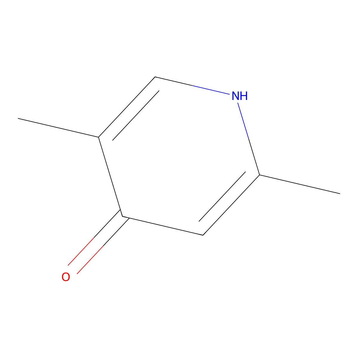 2,5-Dimethylpyridin-4-ol molecular structure, CAS 22279-59-0