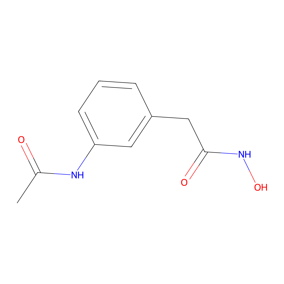 2-(3-Acetamidophenyl)-N-hydroxyacetamide molecular structure, CAS 2227990-03-4