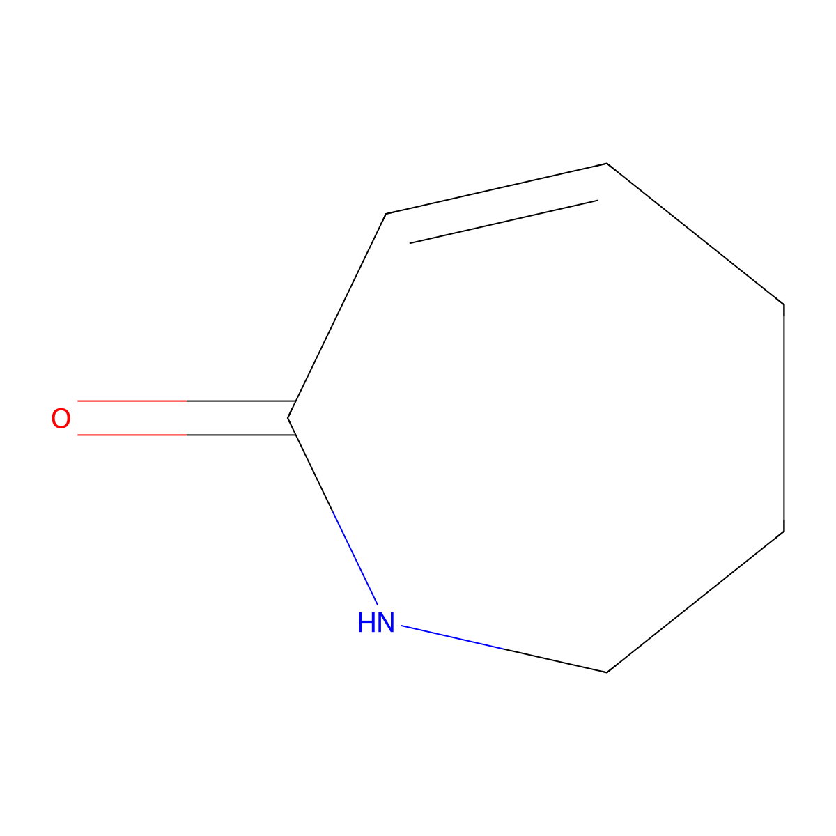 2,5,6,7-tetrahydro-1H-azepin-2-one molecular structure, CAS 2228-79-7
