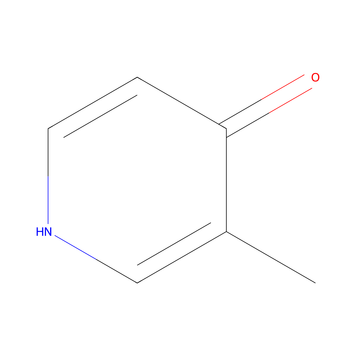 3-Methylpyridin-4-ol molecular structure, CAS 22280-02-0