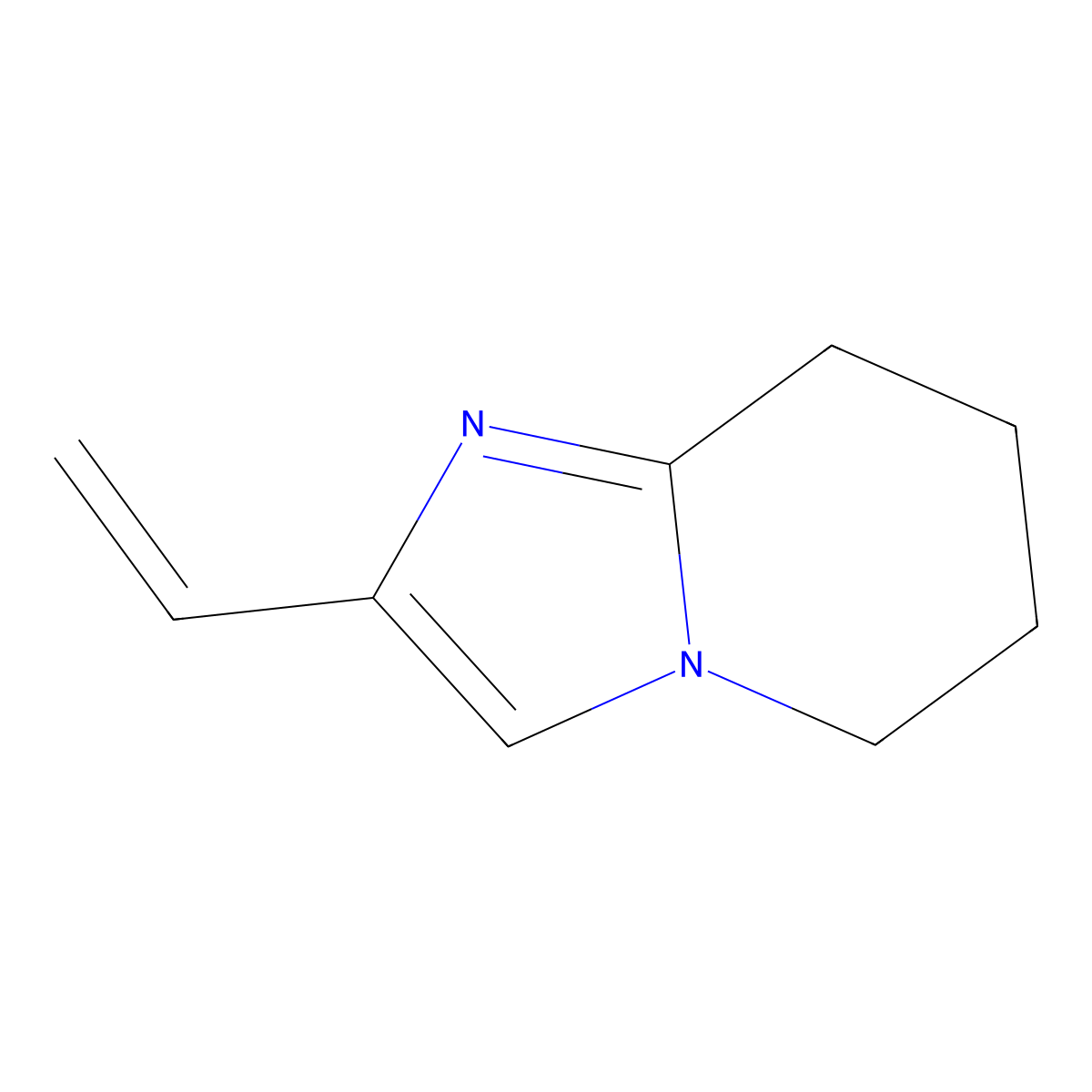 2-ethenyl-5H,6H,7H,8H-imidazo[1,2-a]pyridine molecular structure, CAS 2228188-61-0