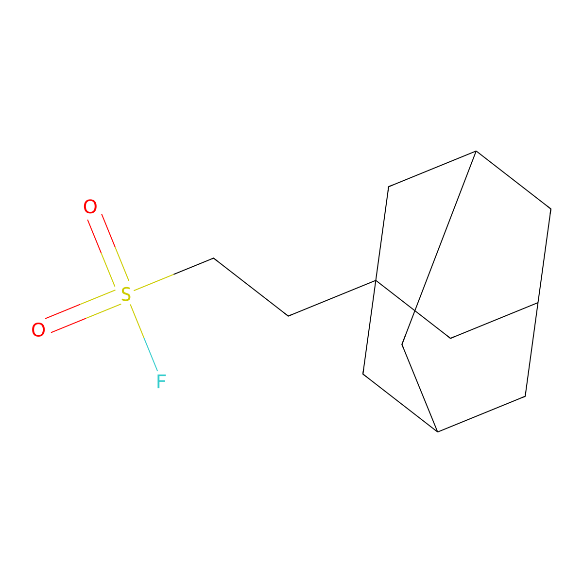 2-(Adamantan-1-yl)ethane-1-sulfonyl fluoride molecular structure, CAS 2228206-80-0