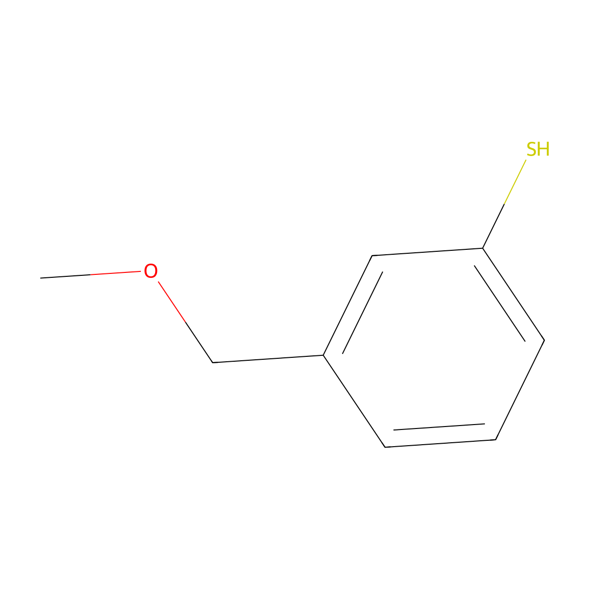 3-(Methoxymethyl)benzene-1-thiol molecular structure, CAS 2228317-73-3