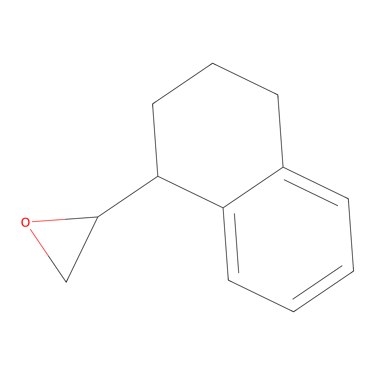 2-(1,2,3,4-Tetrahydronaphthalen-1-yl)oxirane molecular structure, CAS 2228321-12-6