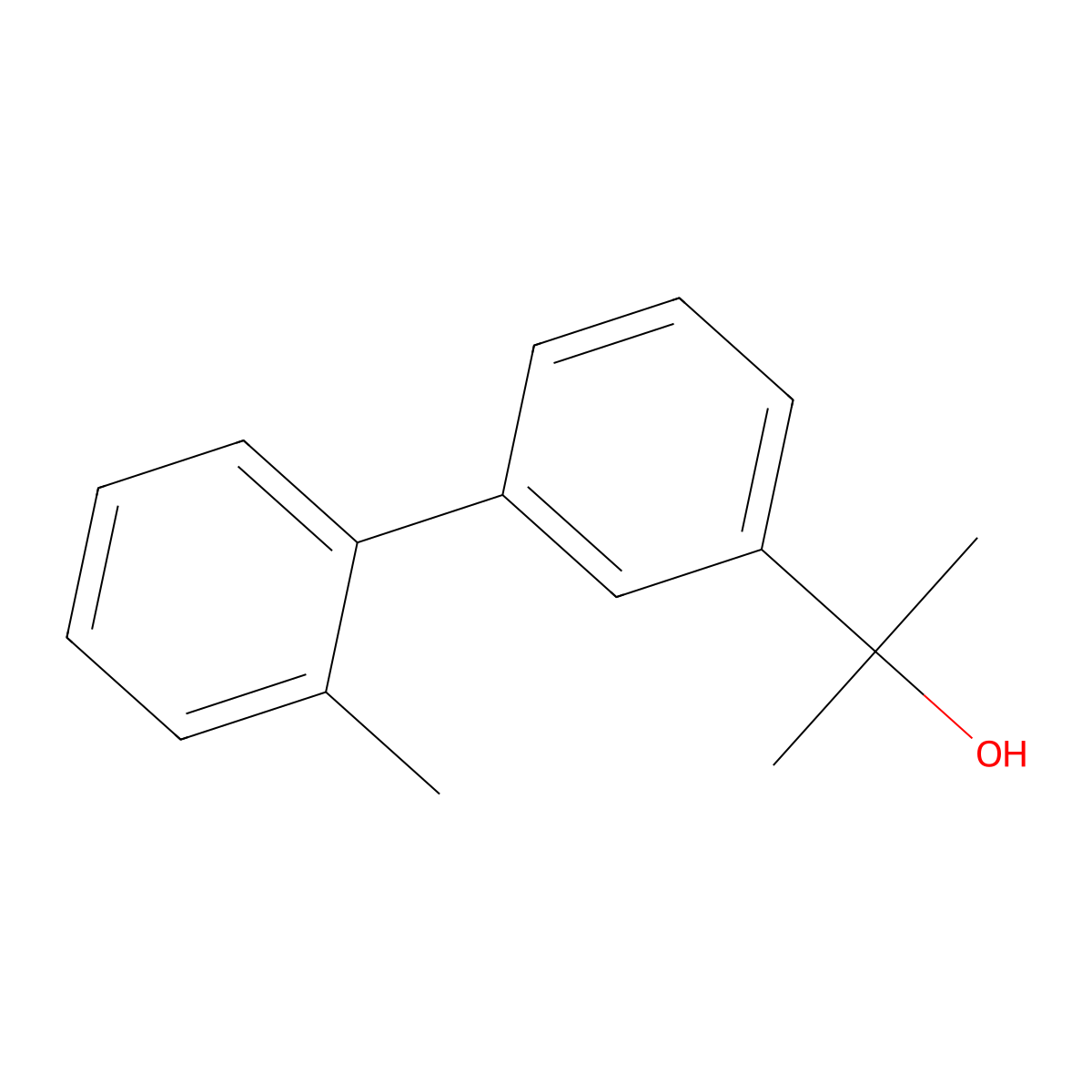 2-[3-(2-Methylphenyl)phenyl]propan-2-ol molecular structure, CAS 2228328-31-0