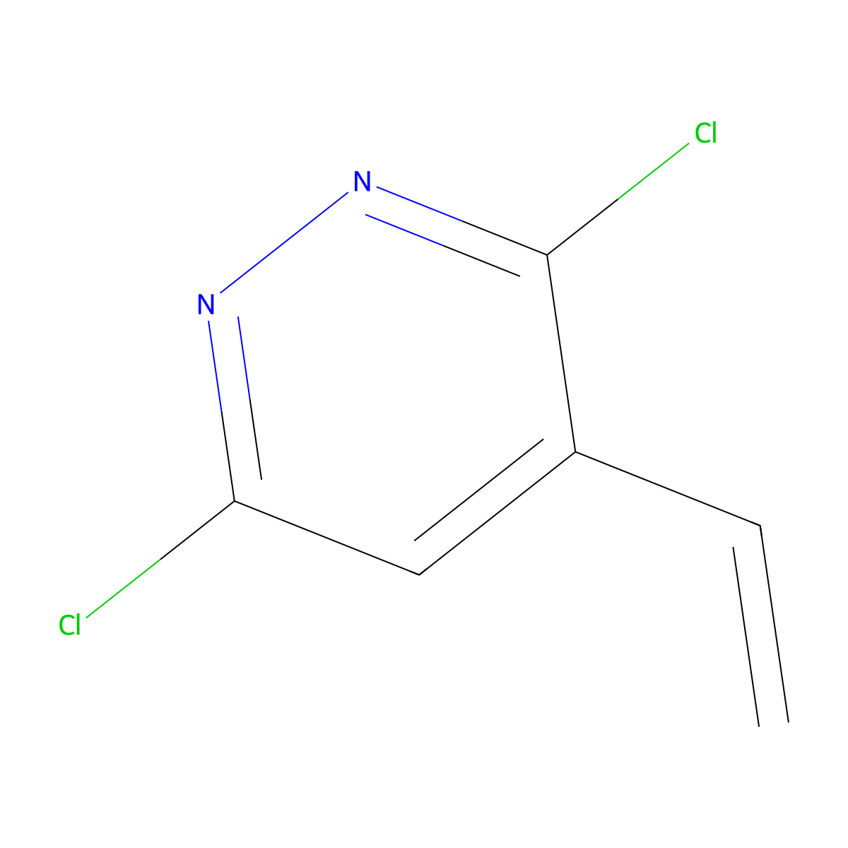 3,6-Dichloro-4-vinylpyridazine molecular structure, CAS 2228334-59-4