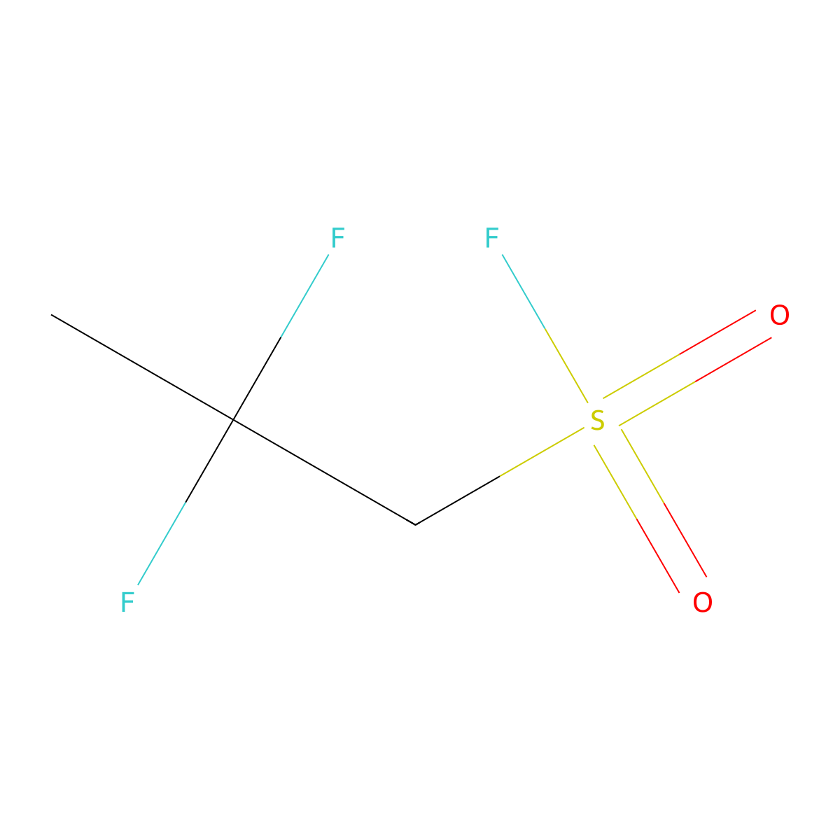 2,2-Difluoropropane-1-sulfonyl fluoride molecular structure, CAS 2228434-44-2