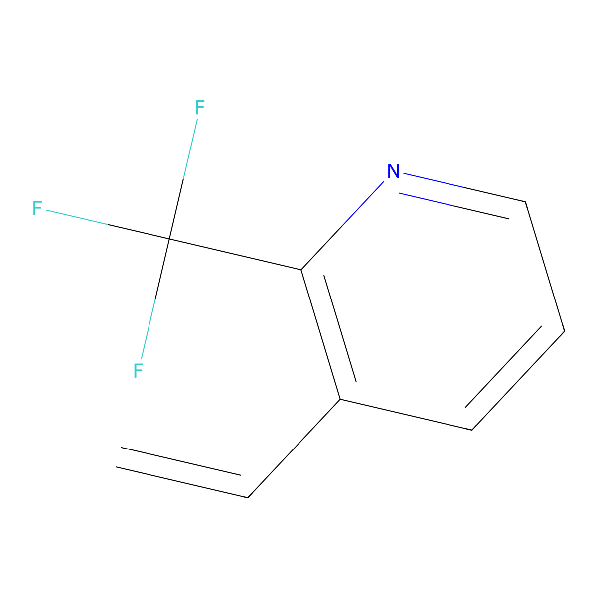 2-(Trifluoromethyl)-3-vinylpyridine molecular structure, CAS 2228563-42-4