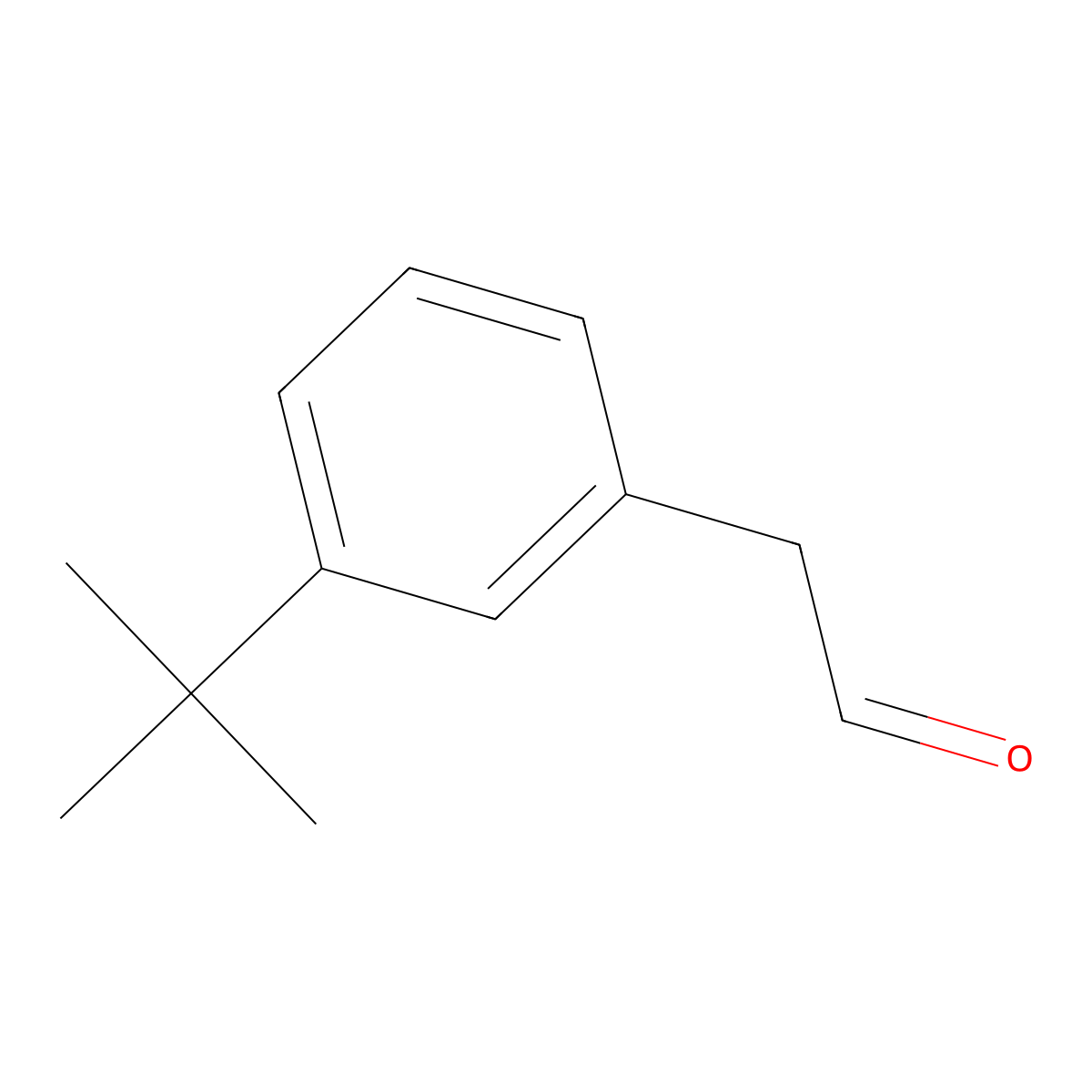 2-(3-Tert-butylphenyl)acetaldehyde molecular structure, CAS 2228603-29-8