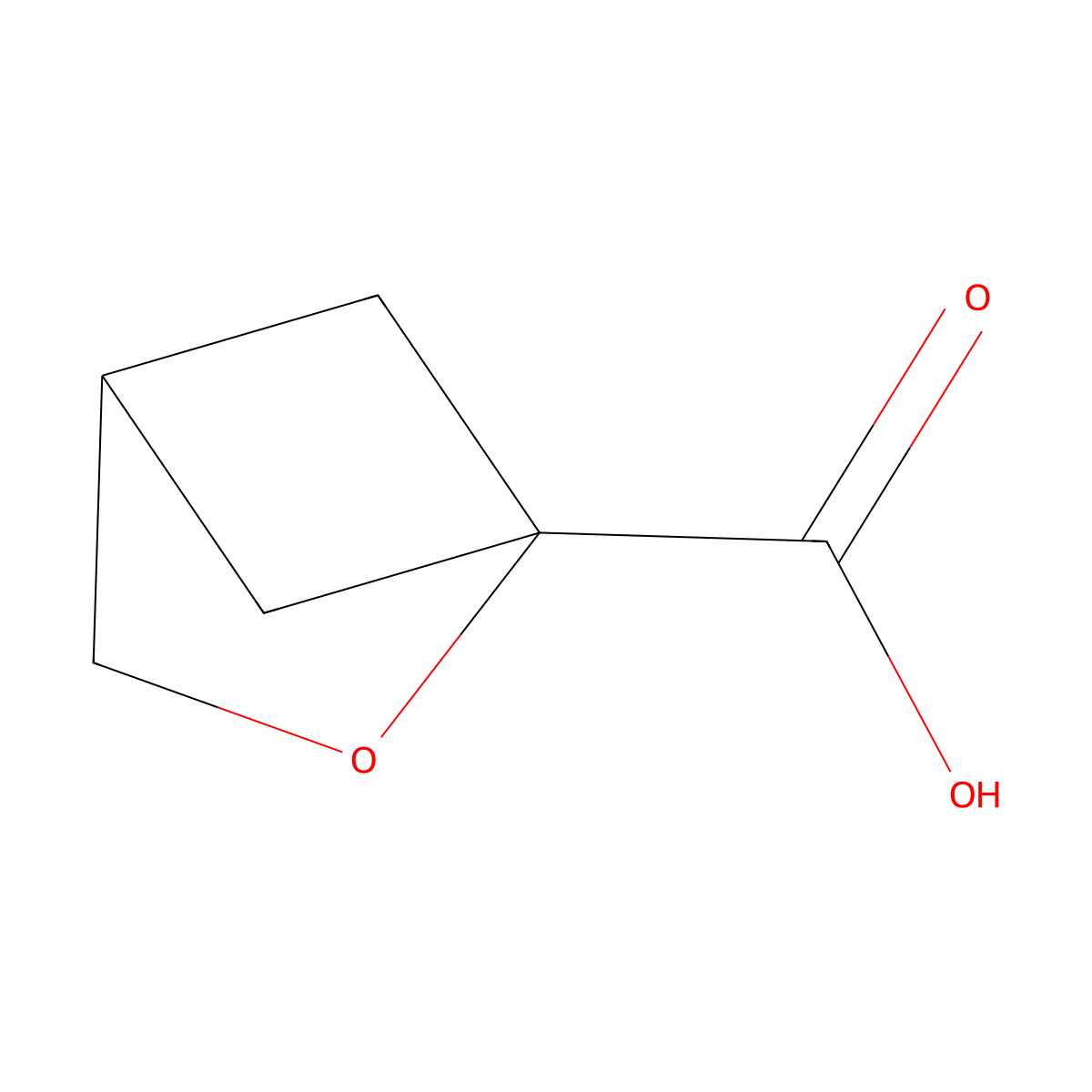 2-Oxabicyclo[2.1.1]hexane-1-carboxylic acid molecular structure, CAS 2228699-81-6