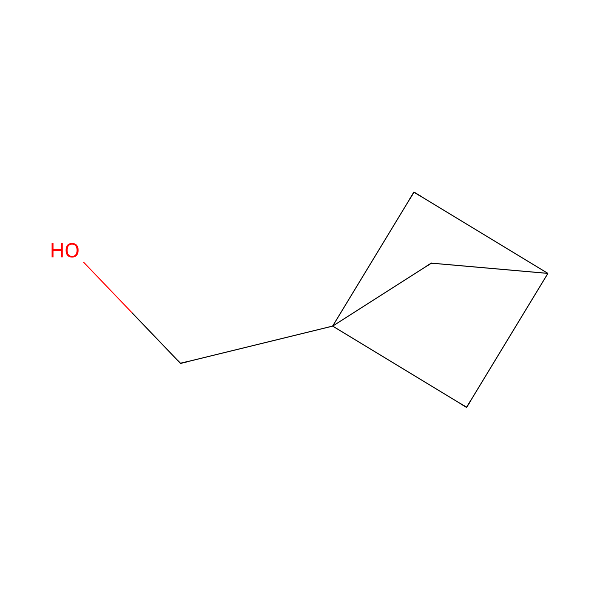 (Bicyclo(1.1.1)pent-1-yl)methanol molecular structure, CAS 22287-32-7