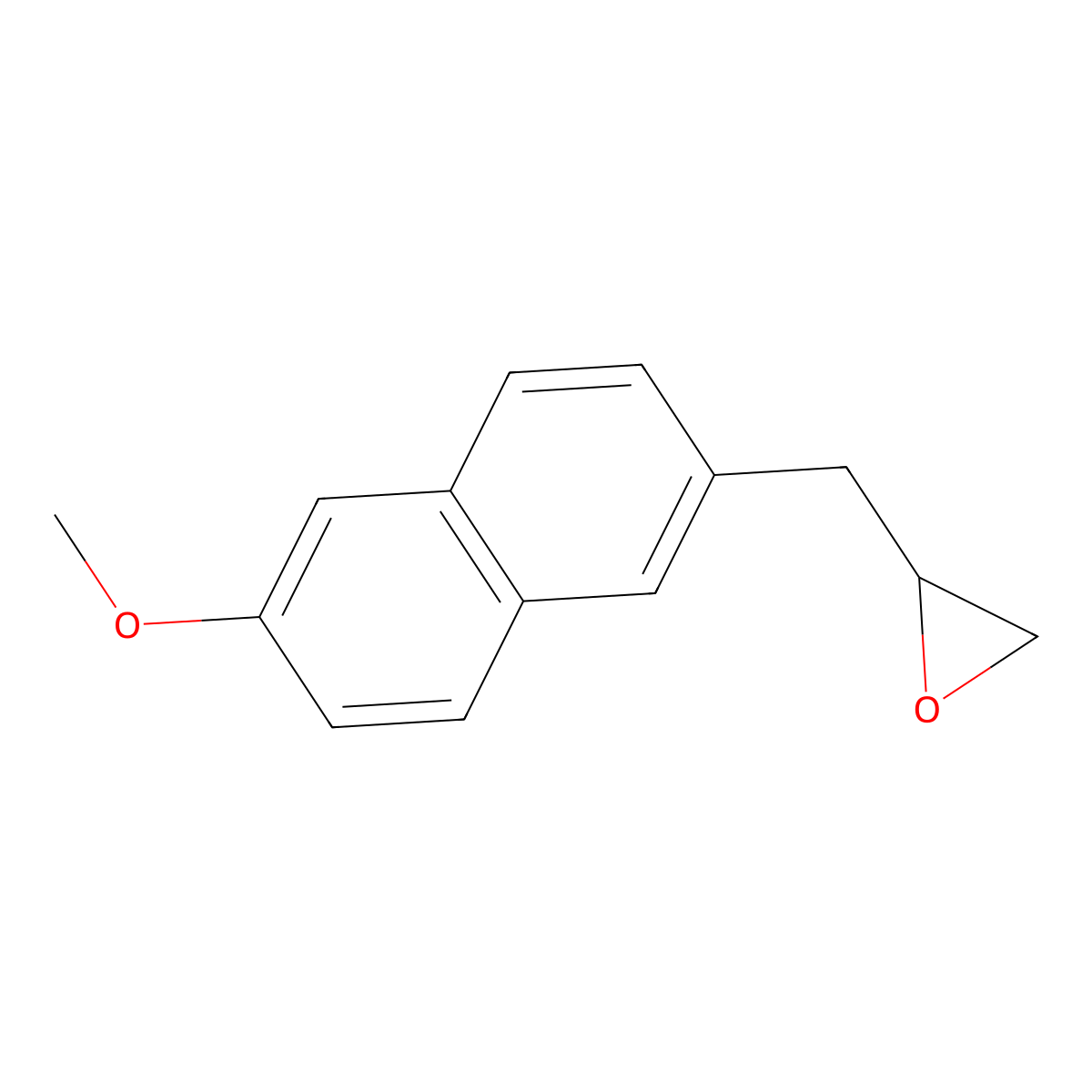 2-[(6-Methoxynaphthalen-2-yl)methyl]oxirane molecular structure, CAS 2228710-85-6