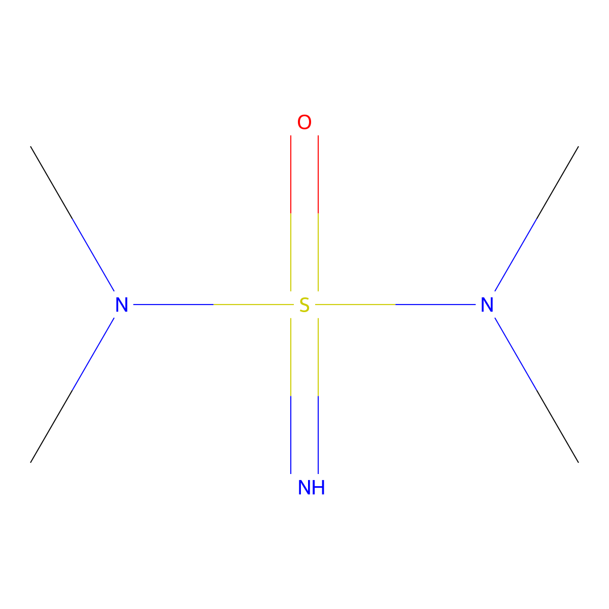 (dimethyl-S-aminosulfonimidoyl)dimethylamine molecular structure, CAS 2228825-06-5