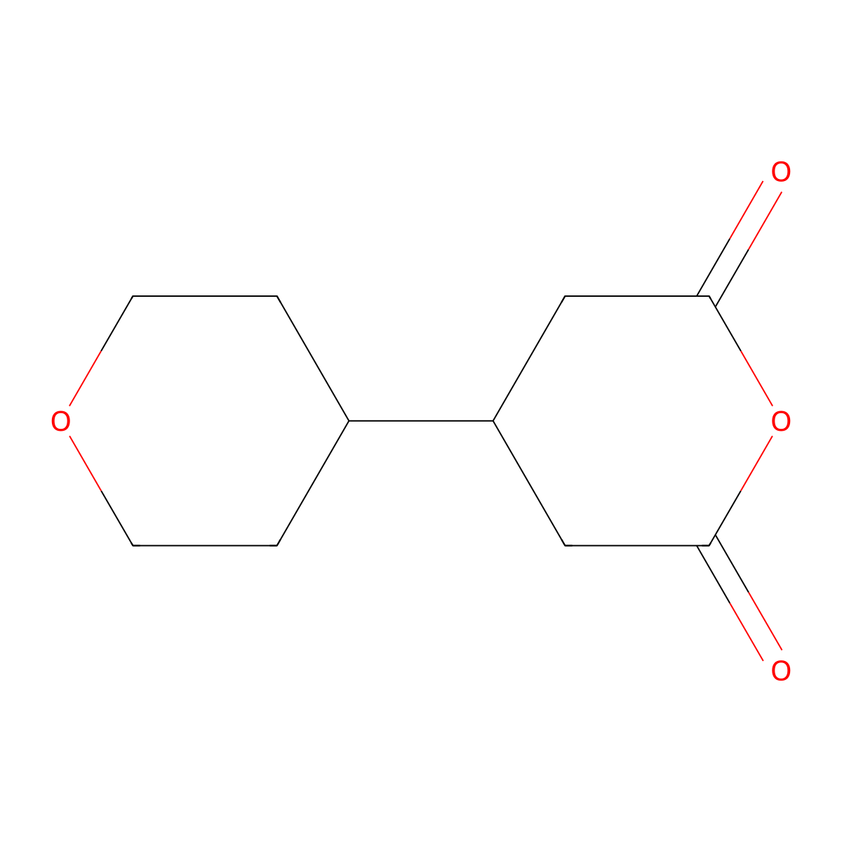 4-(Oxan-4-yl)oxane-2,6-dione molecular structure, CAS 2228879-98-7