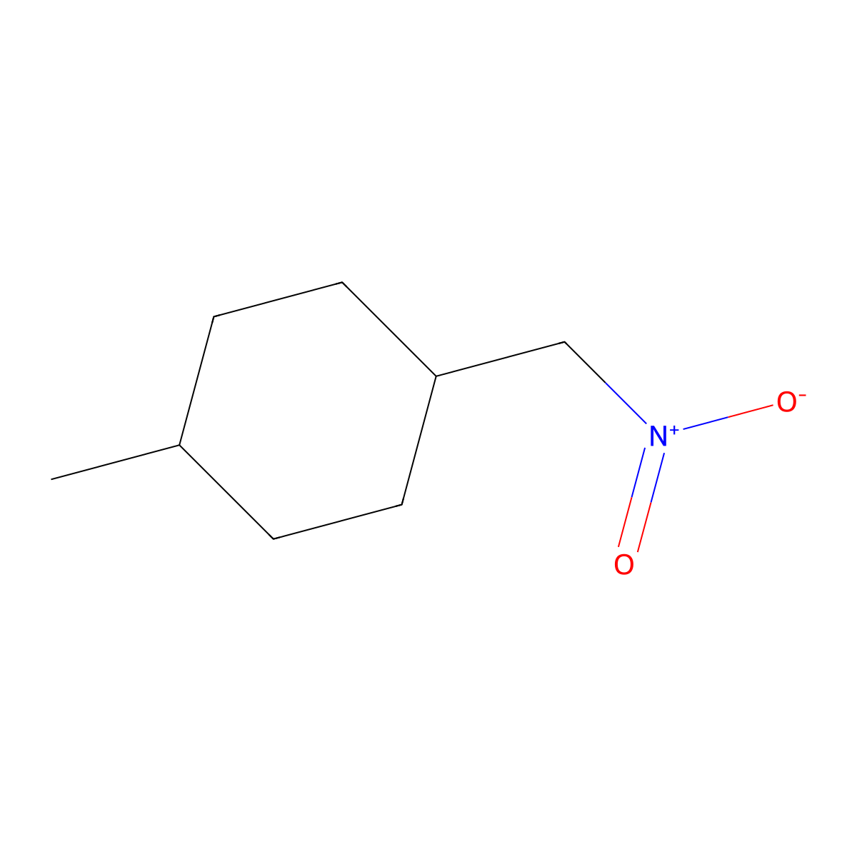 1-Methyl-4-(nitromethyl)cyclohexane molecular structure, CAS 2229070-69-1